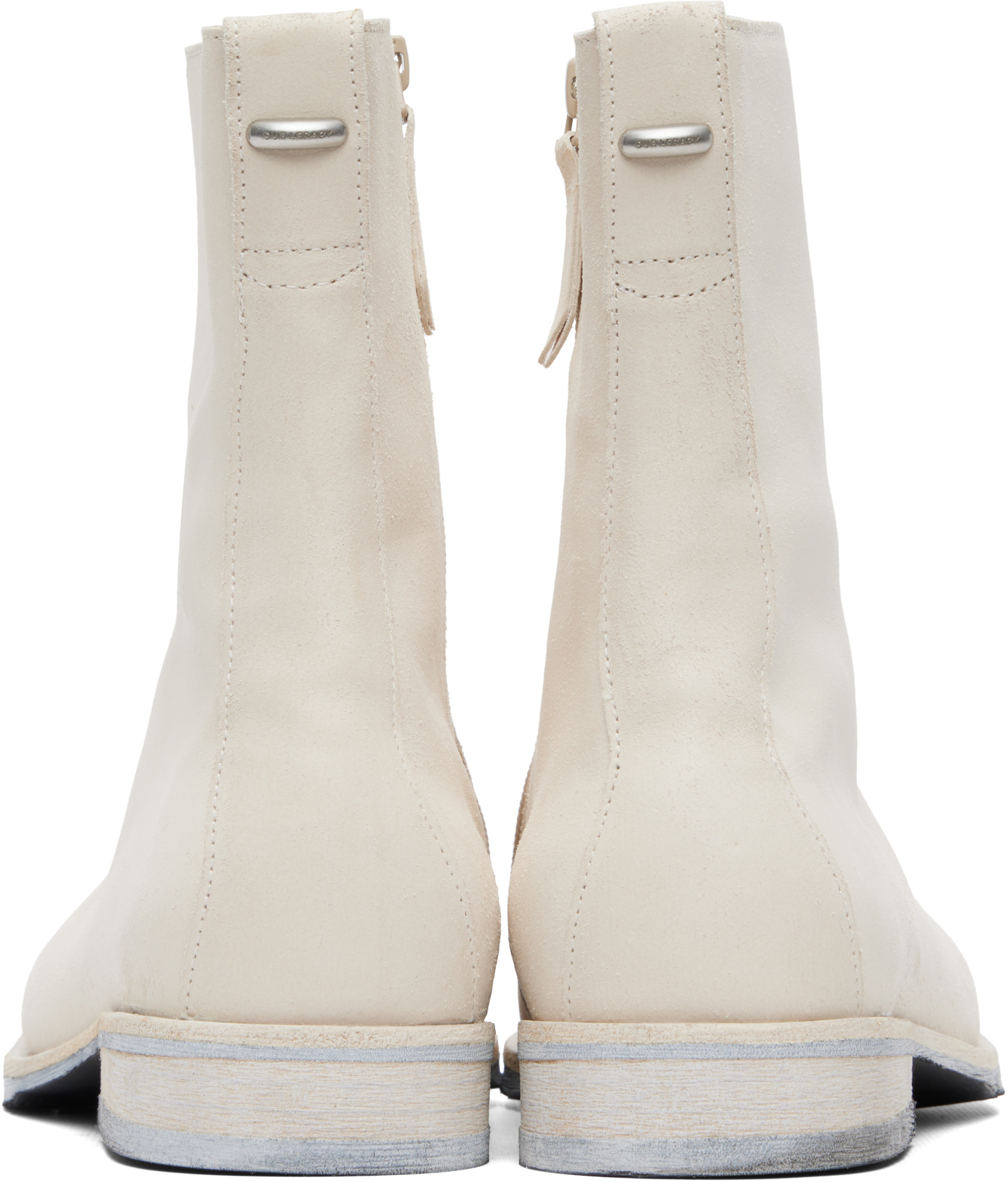 OUR LEGACY - Off-White Slim Camion Boots