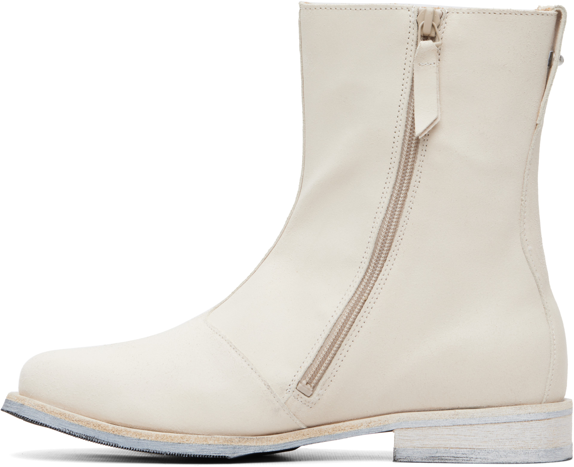 OUR LEGACY - Off-White Slim Camion Boots