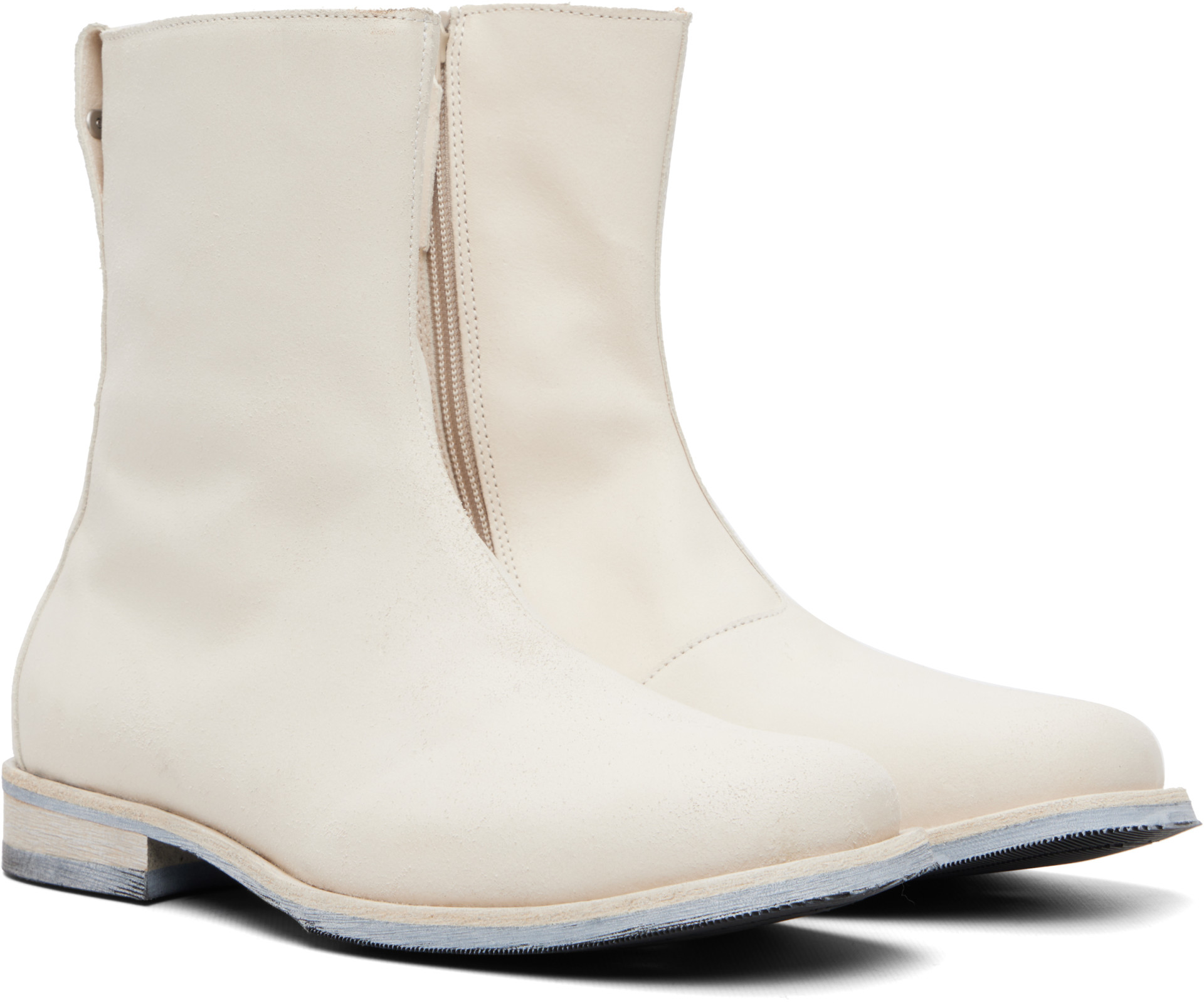 OUR LEGACY - Off-White Slim Camion Boots