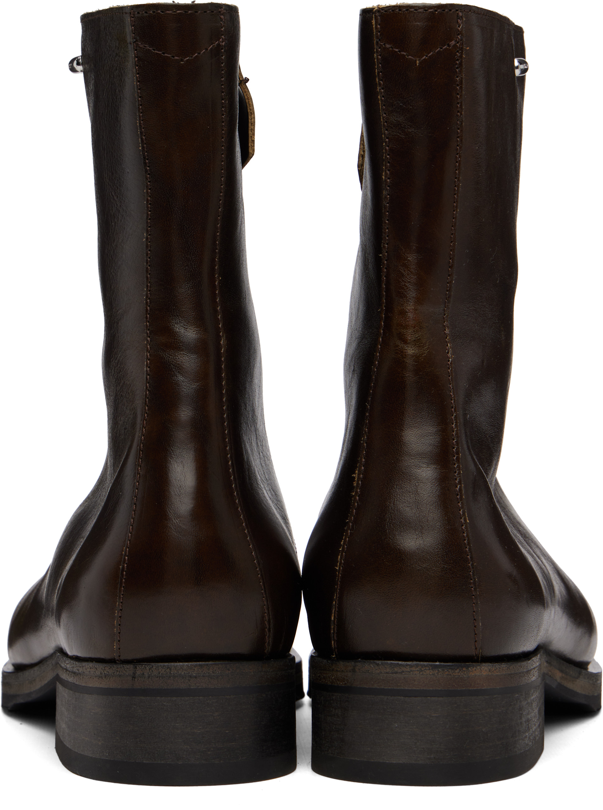 OUR LEGACY - Bottes Camion kaki