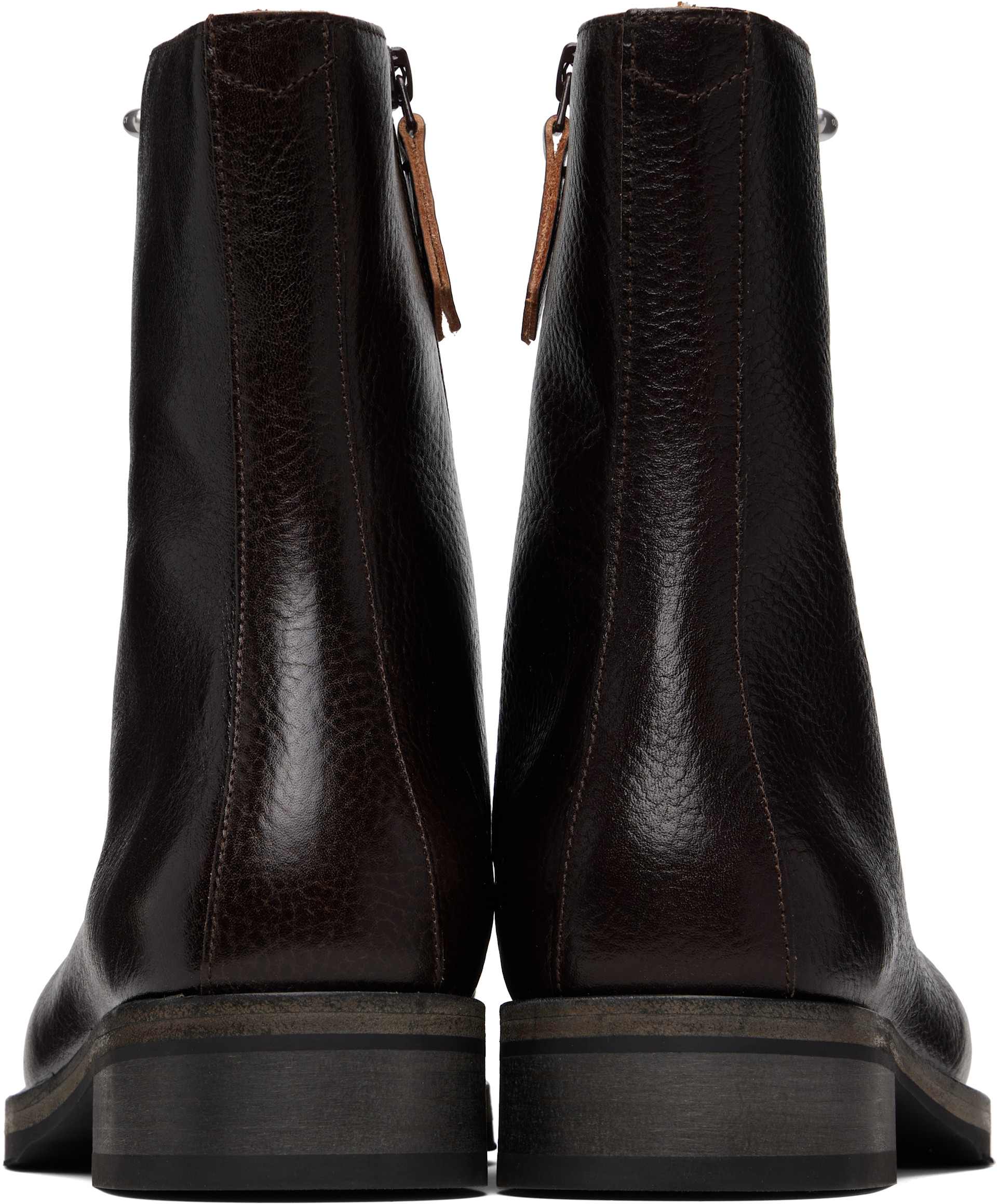 OUR LEGACY - Brown Camion Boots