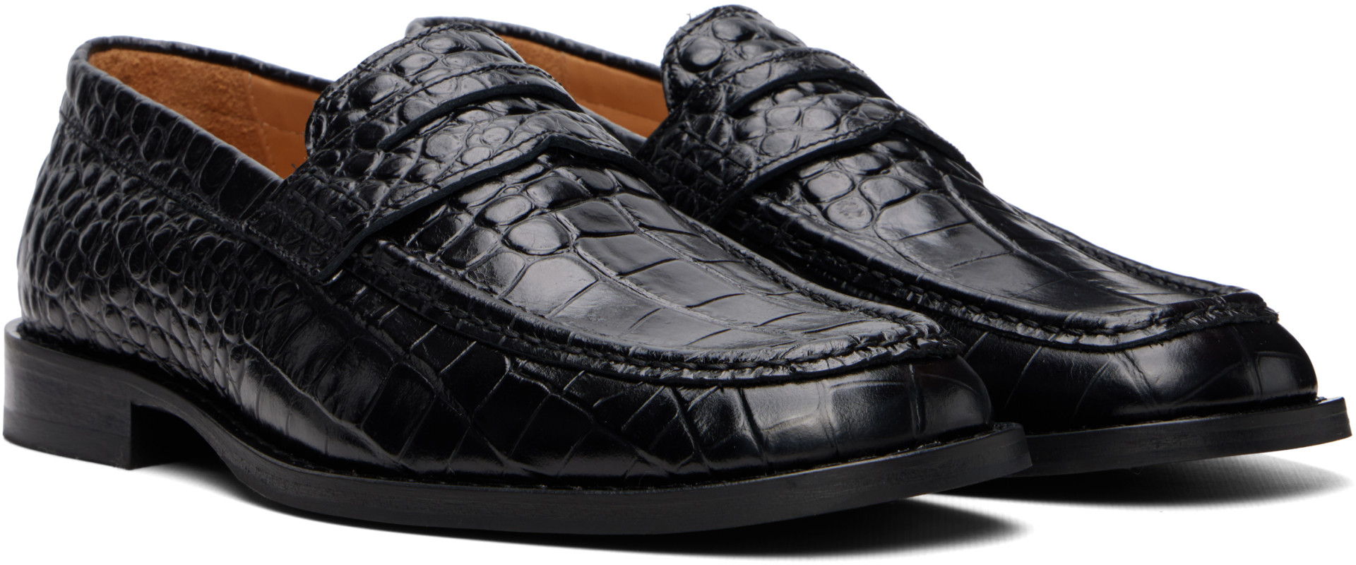 OUR LEGACY - Black Light Loafers