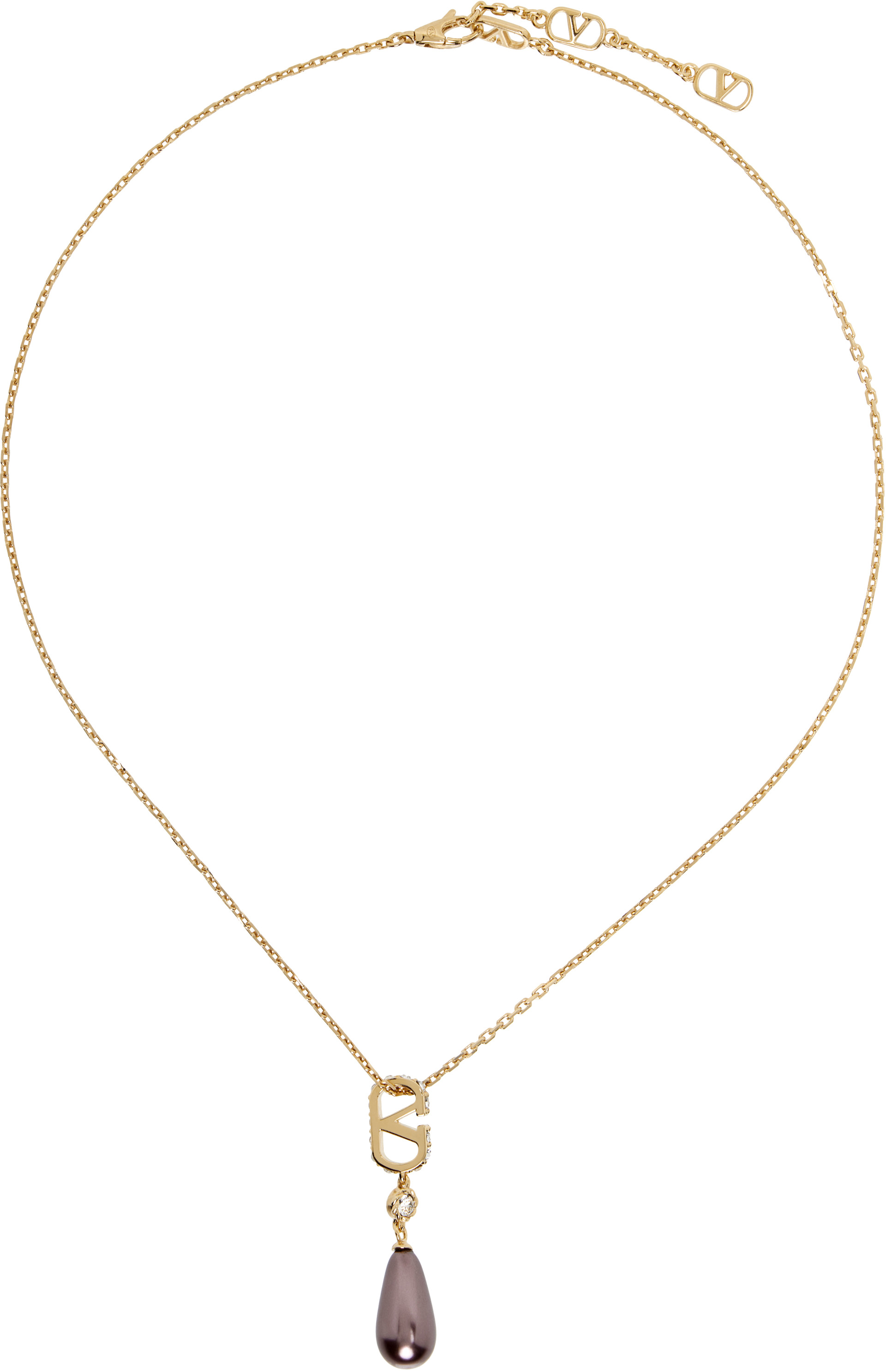 Valentino Garavani: VLogo Signature Swarovskiクリスタル＆ガラス