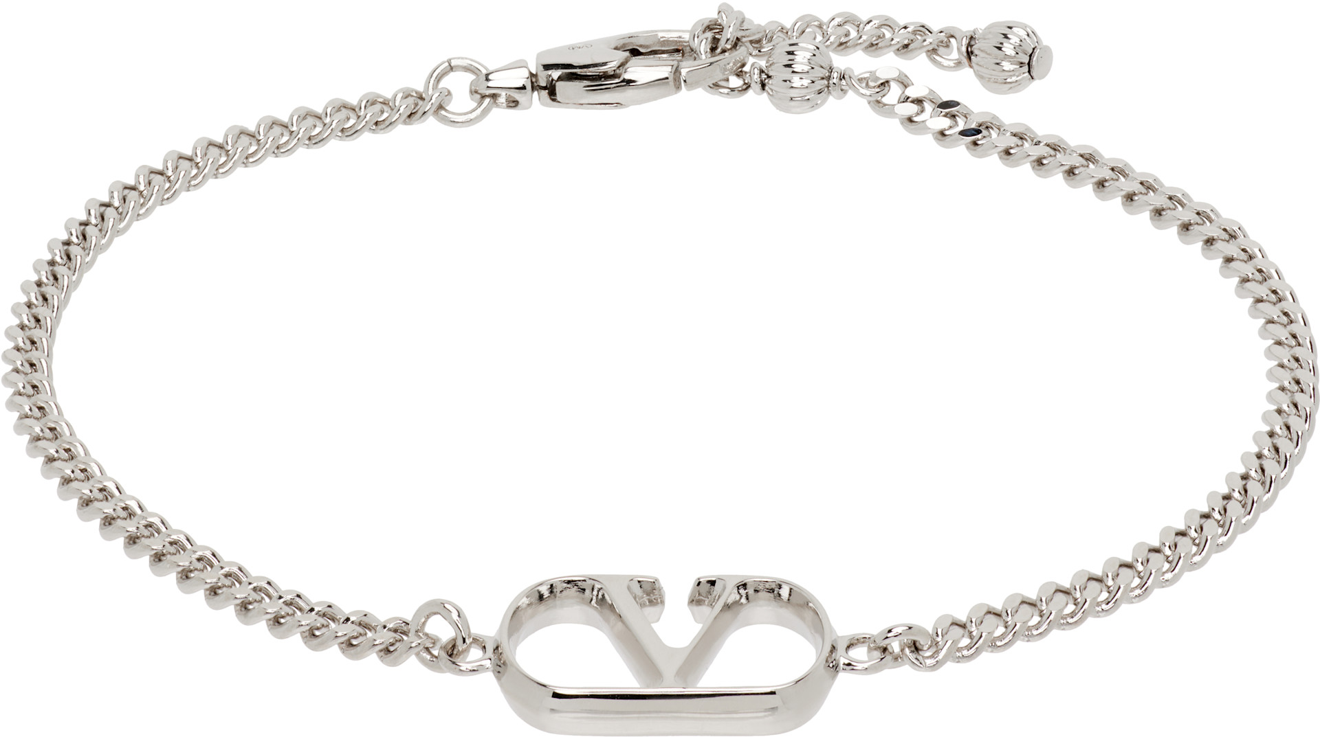 Valentino Garavani: VLogo Signature Metal ブレスレット | SSENSE 日本