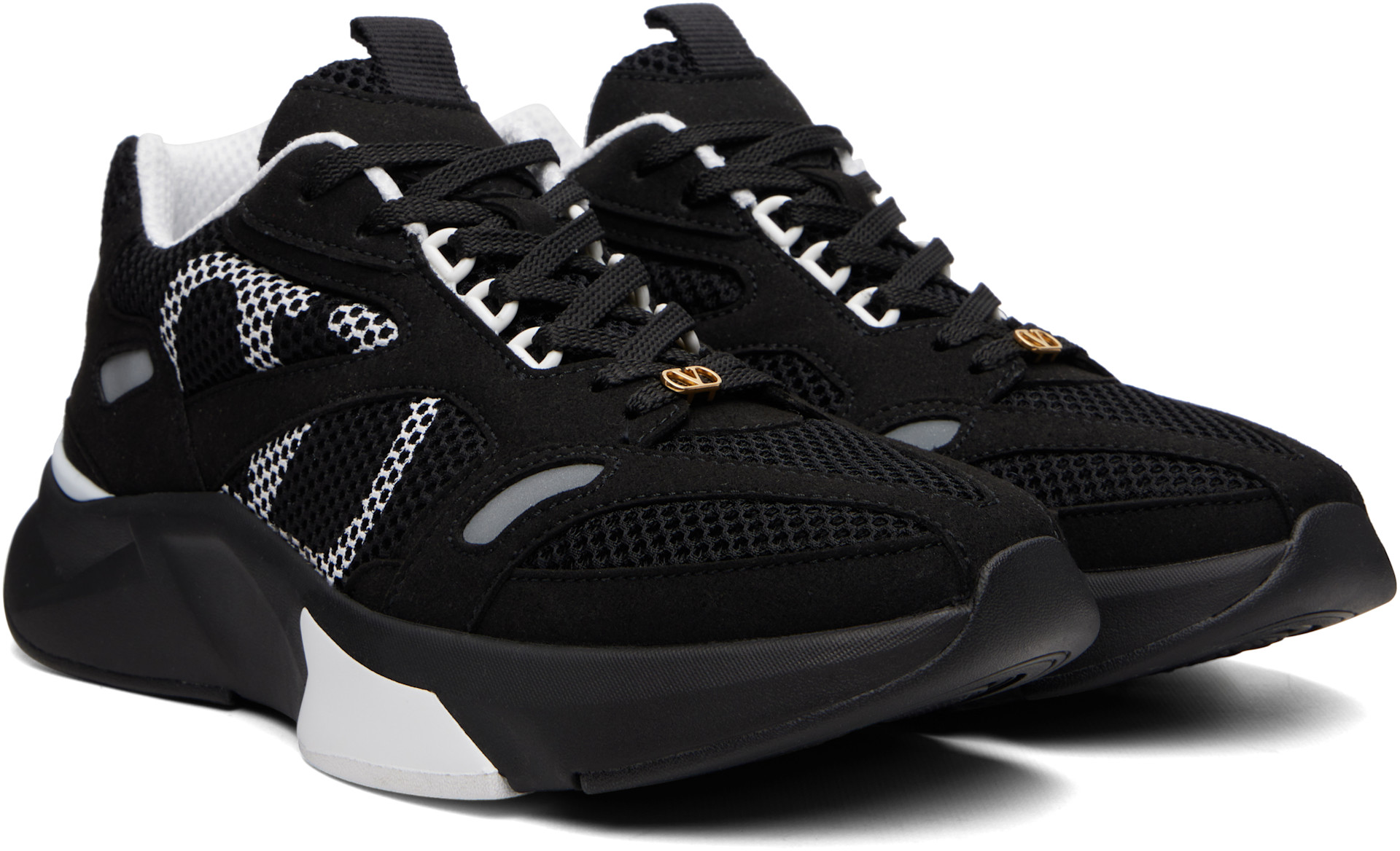 Valentino Garavani: ブラック Demivee スニーカー | SSENSE 日本