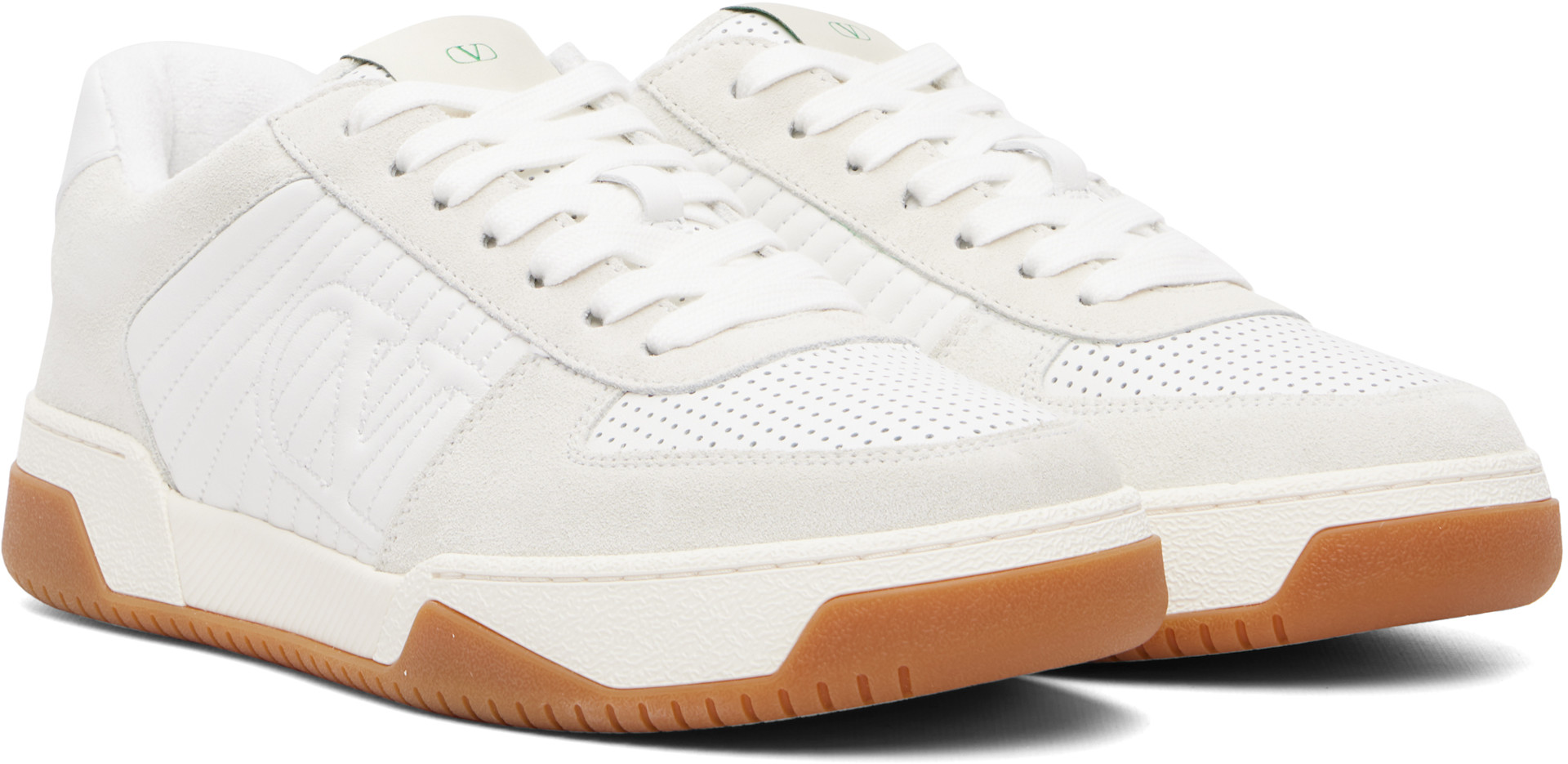 Valentino Garavani - Baskets Sparry blanches