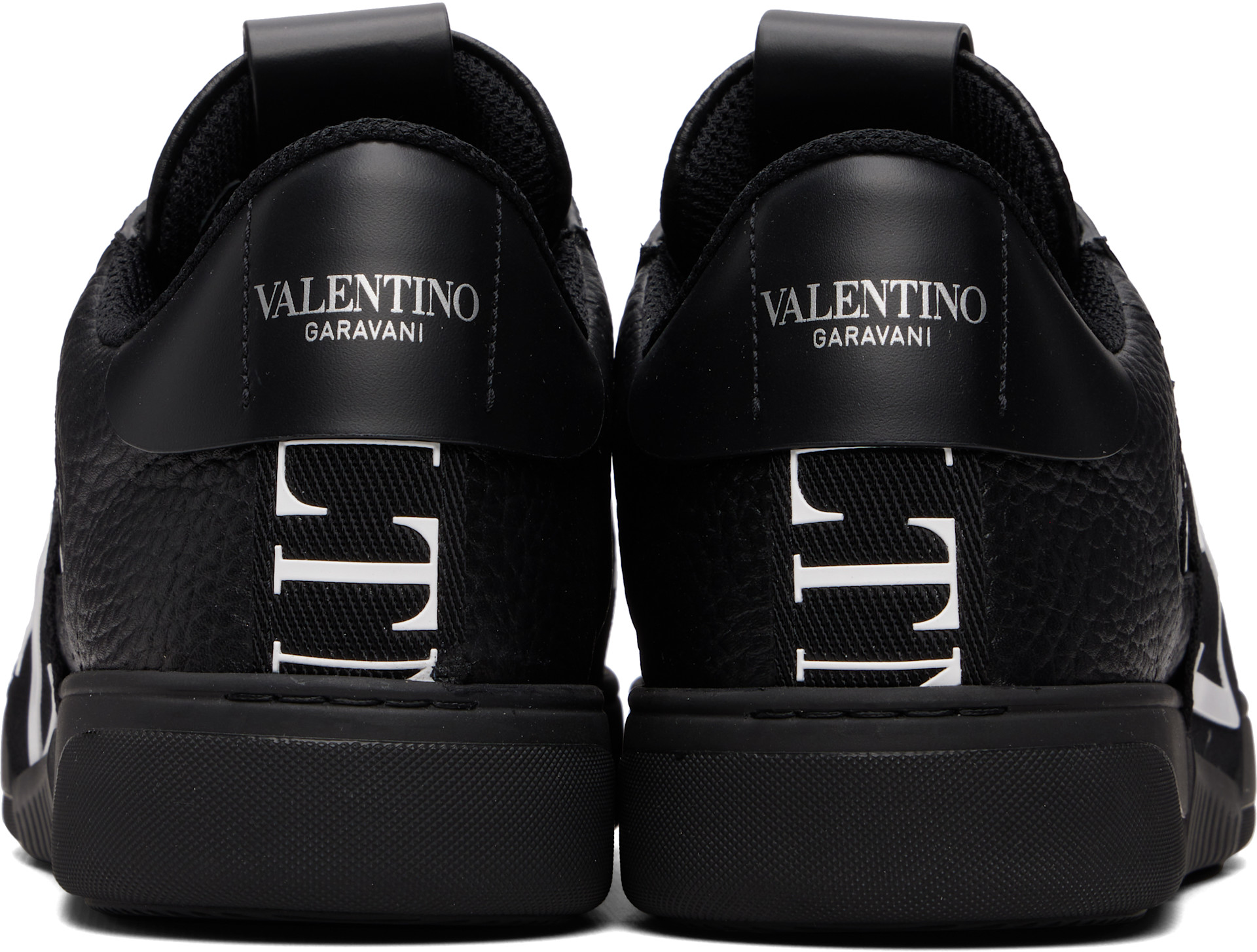 Valentino Garavani: ブラック VL7N カーフスキン ローカット