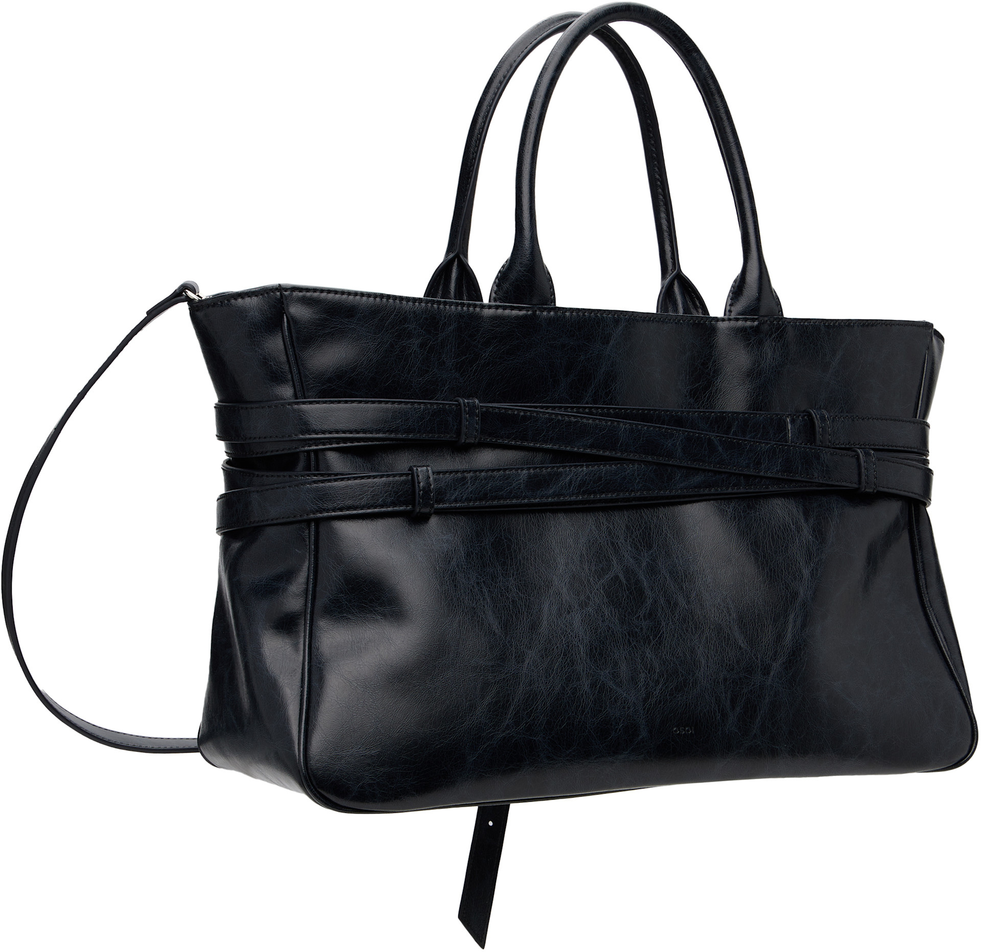 OSOI: Black Tote Brocle Bag | SSENSE Canada
