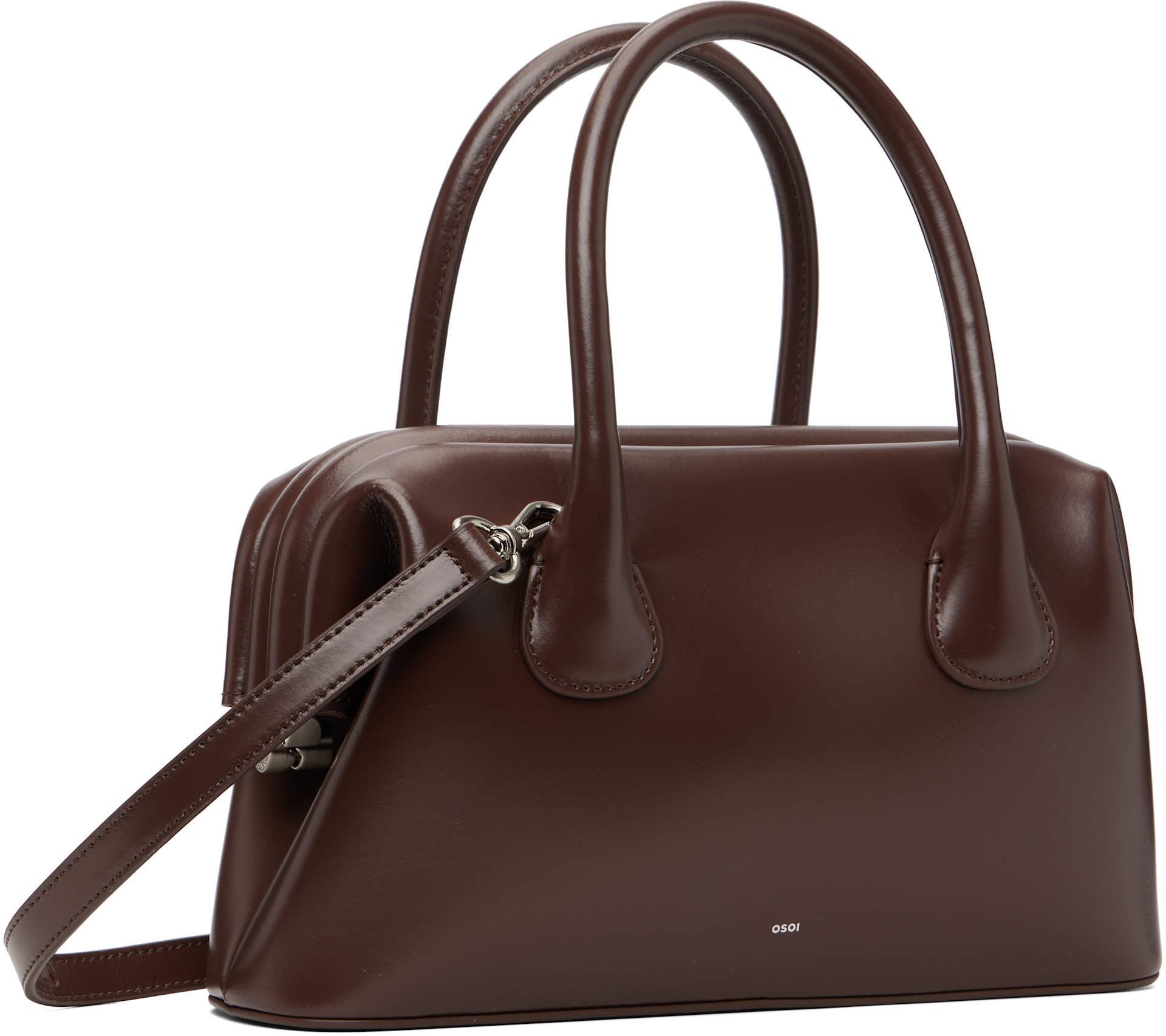 【良品】OSOI BOAT BROT バッグ MINI OSOI: Brown Boat Brot Bag | SSENSE