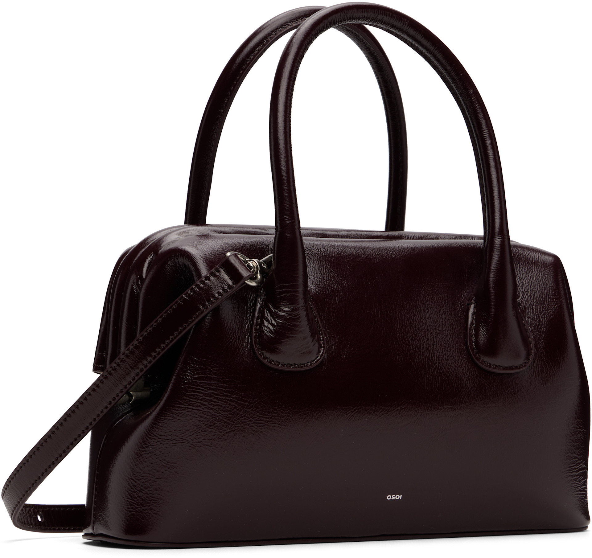 OSOI: Burgundy Boat Brot Bag | SSENSE