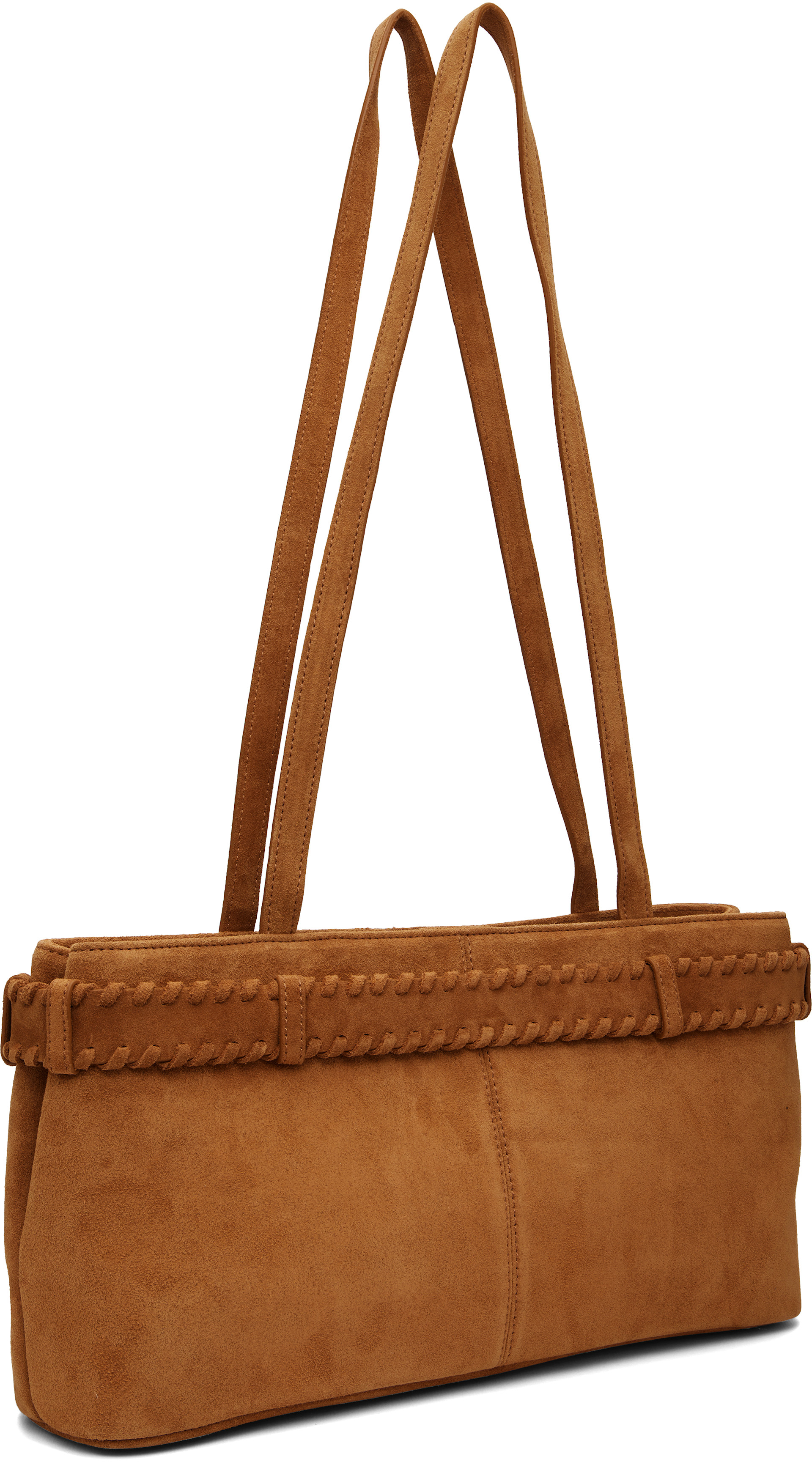 バッグ OSOI OSOI: Tan Shoulder Brocle Bag | SSENSE