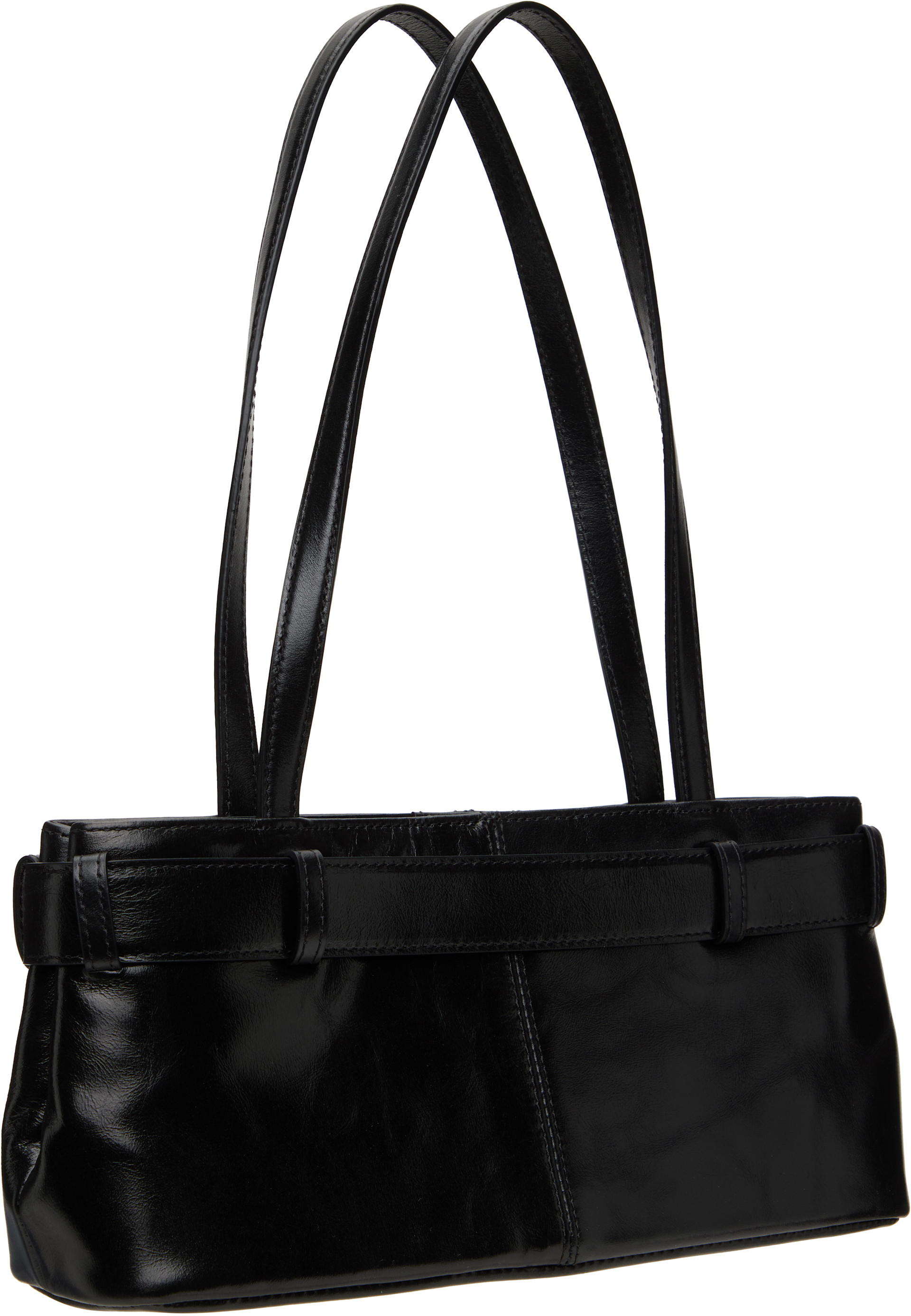 OSOI: Black Shoulder Brocle Mini Bag | SSENSE Canada