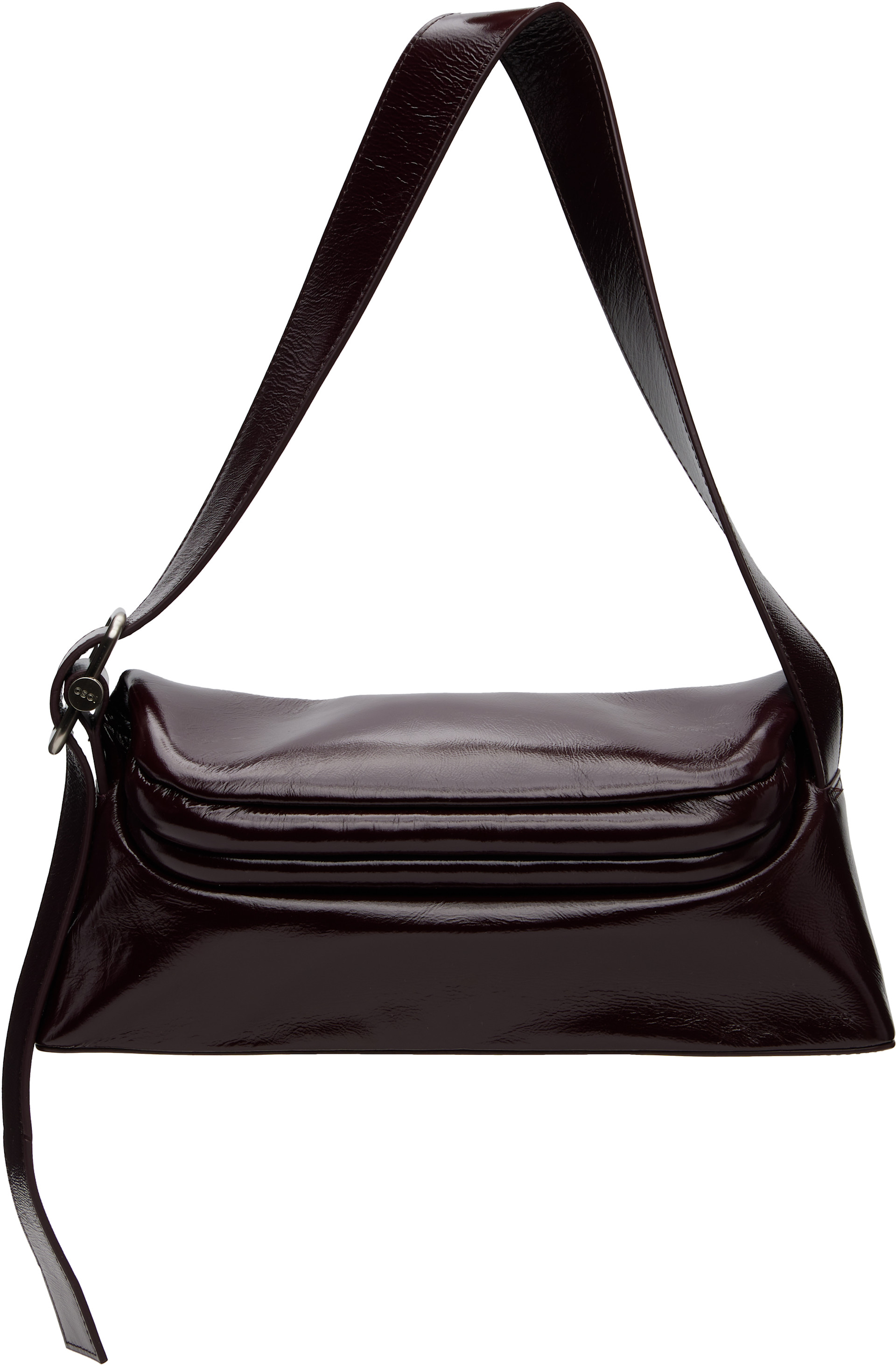 OSOI: Burgundy Folder Brot Bag | SSENSE