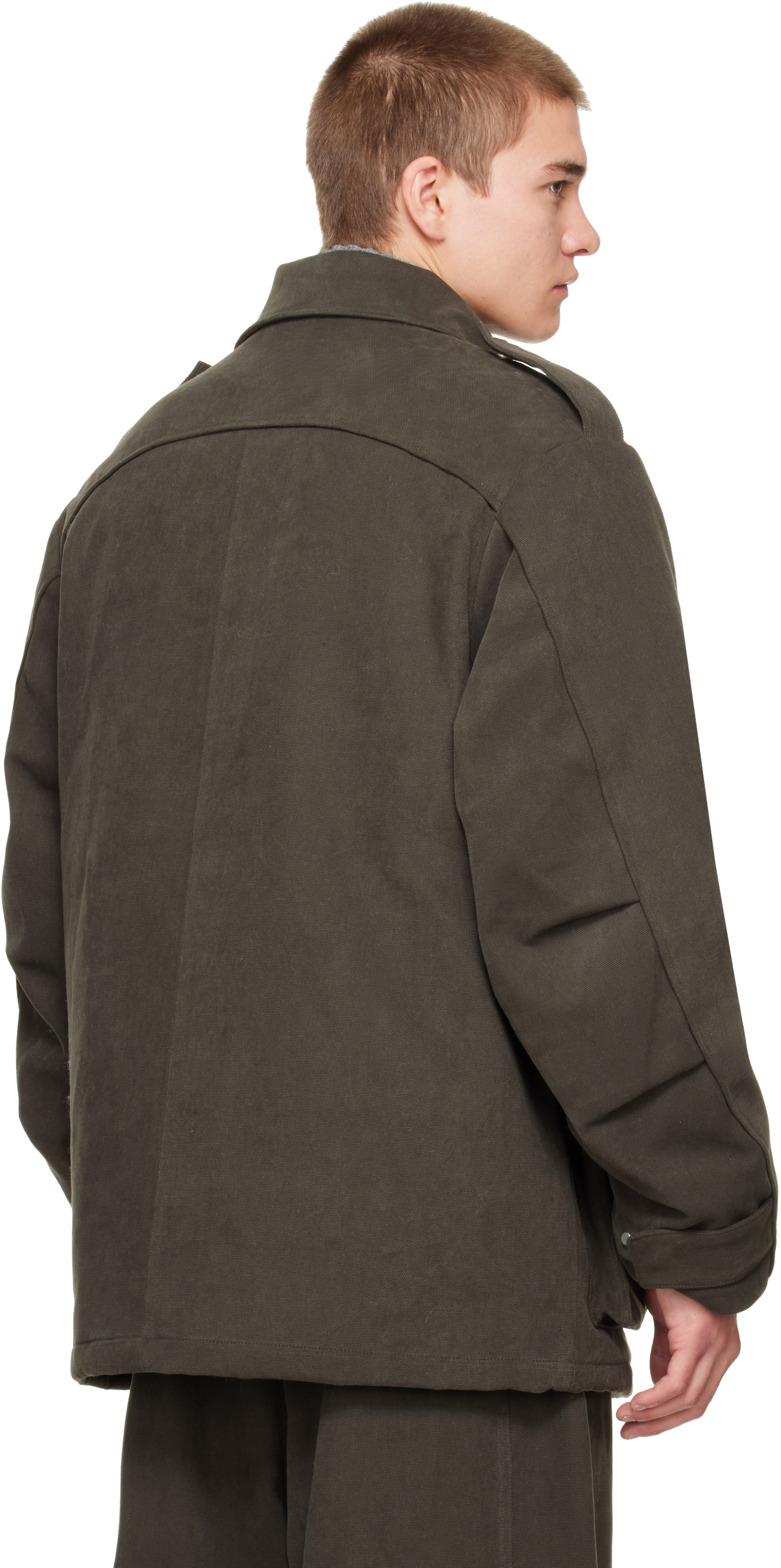Seventh - Khaki Pilot Parka Coat