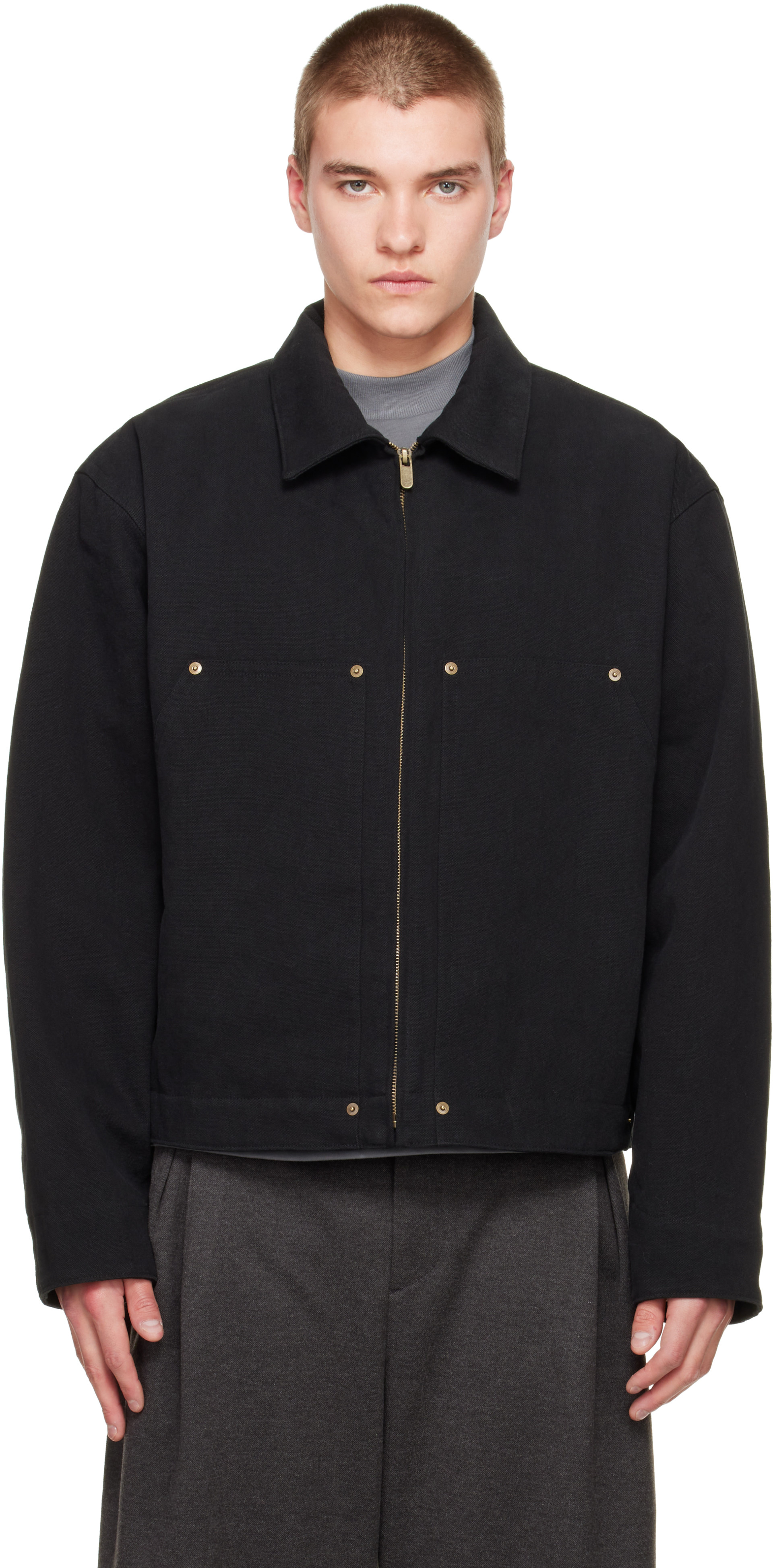 Seventh - Black Worker Jacket