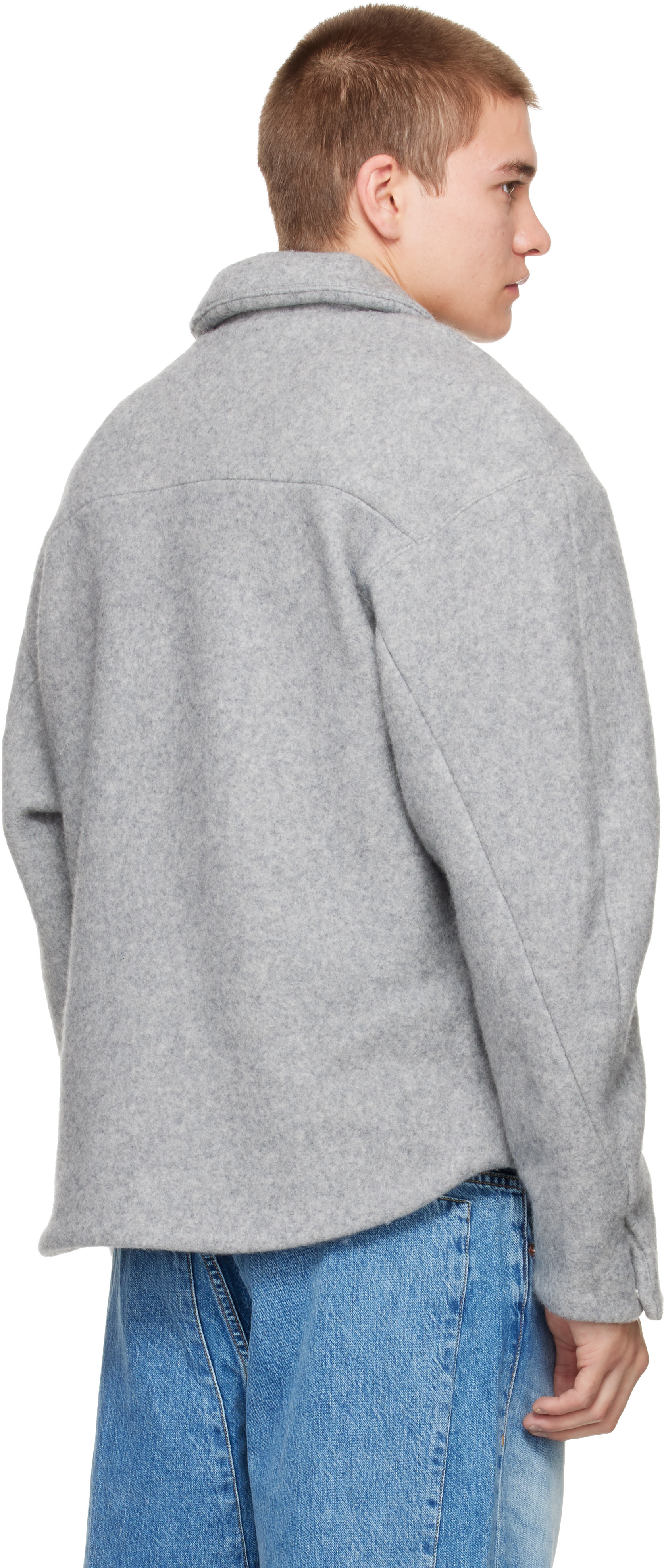 Seventh - Gray Wool Cove Jacket