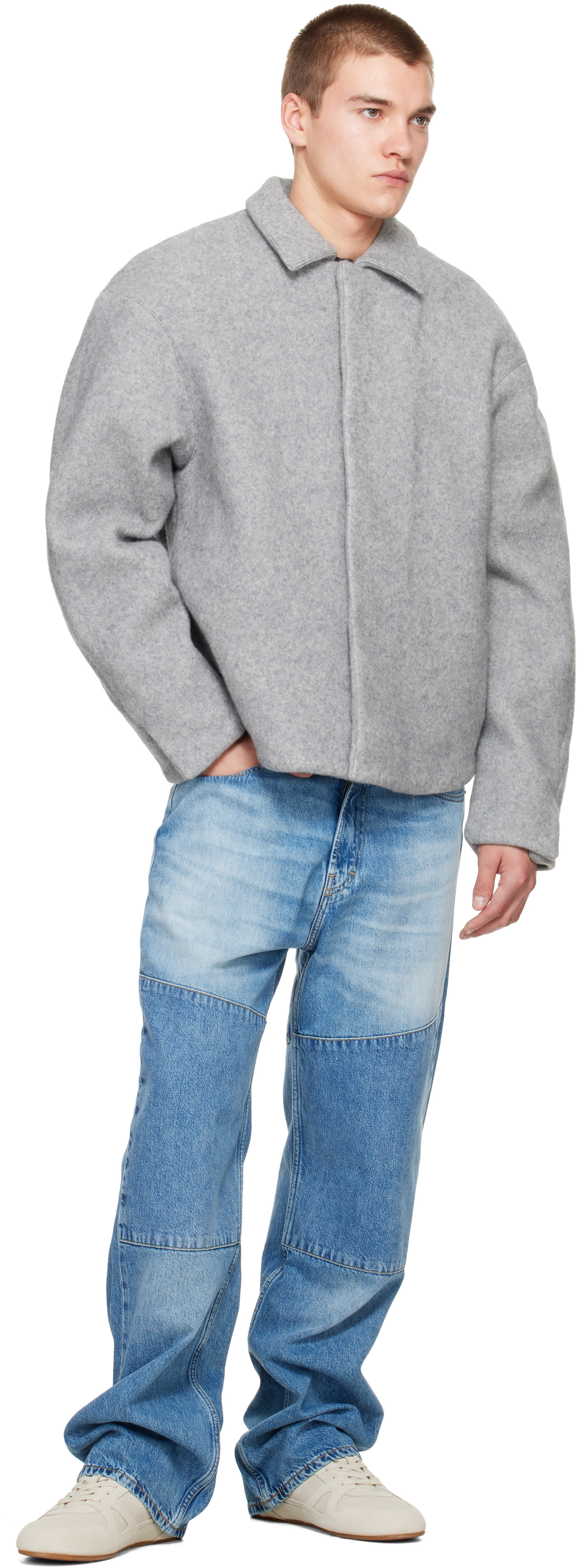 Seventh - Gray Wool Cove Jacket