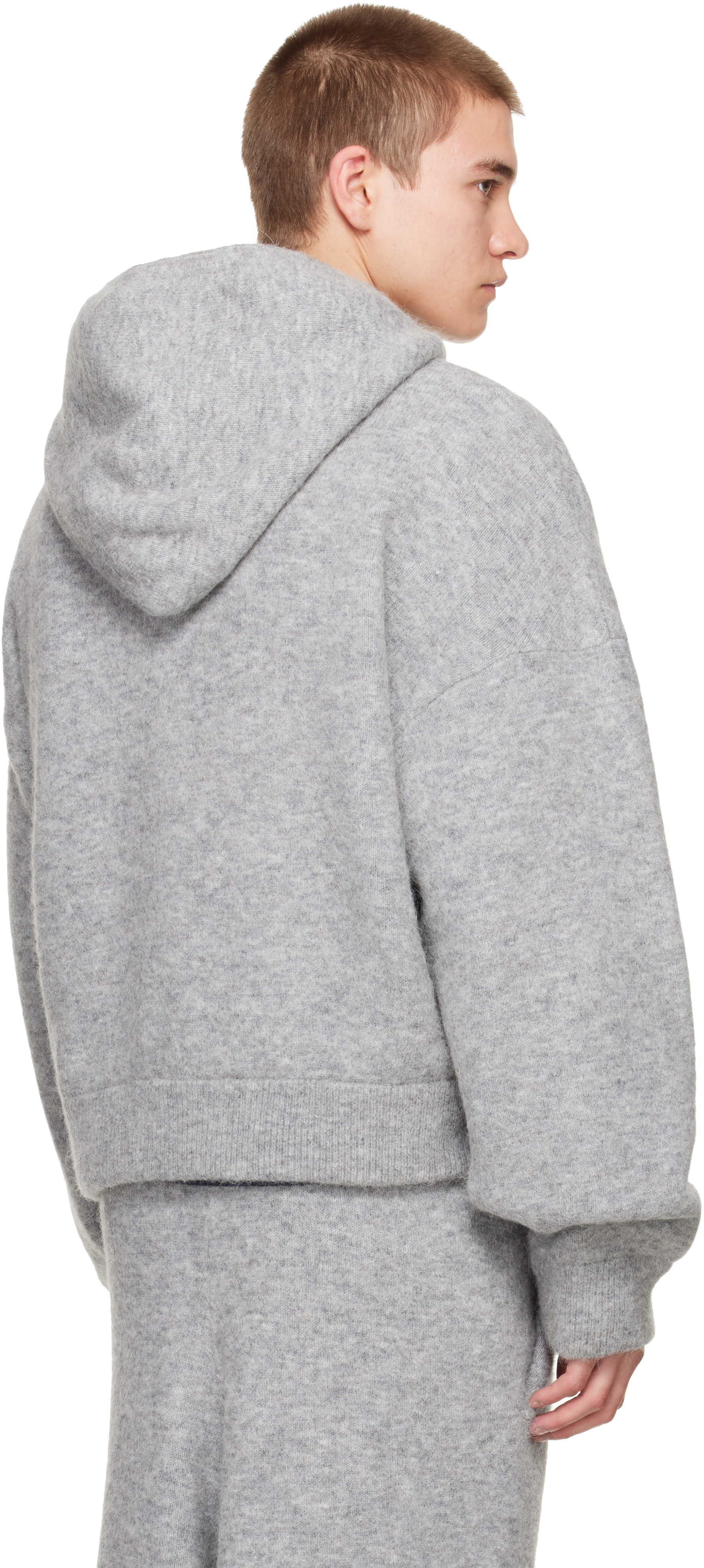 Seventh - Gray Alpaca Knit V2 Jacket