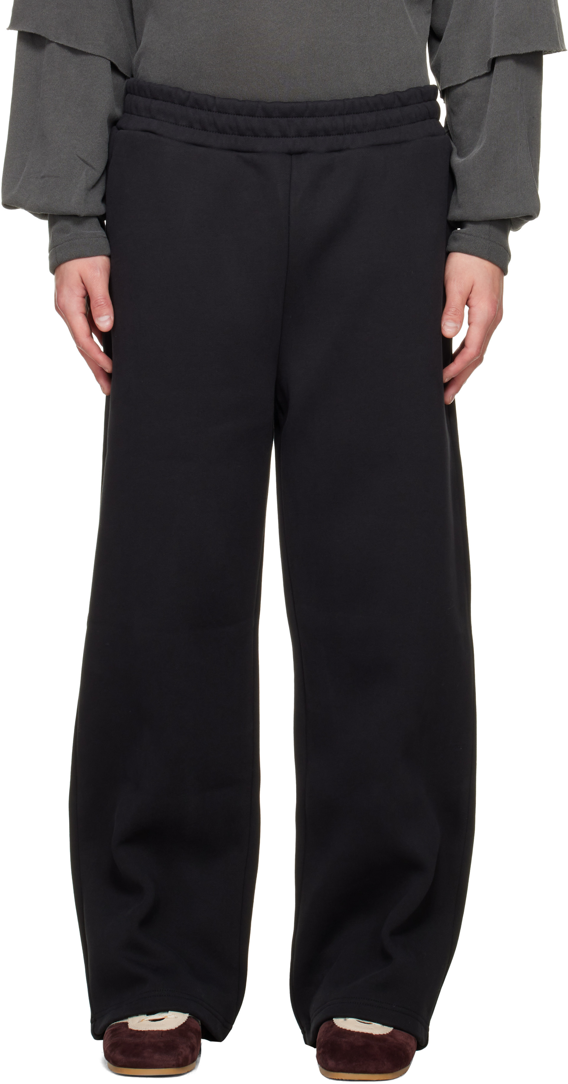 Seventh - Black V2 Stacks Sweatpants