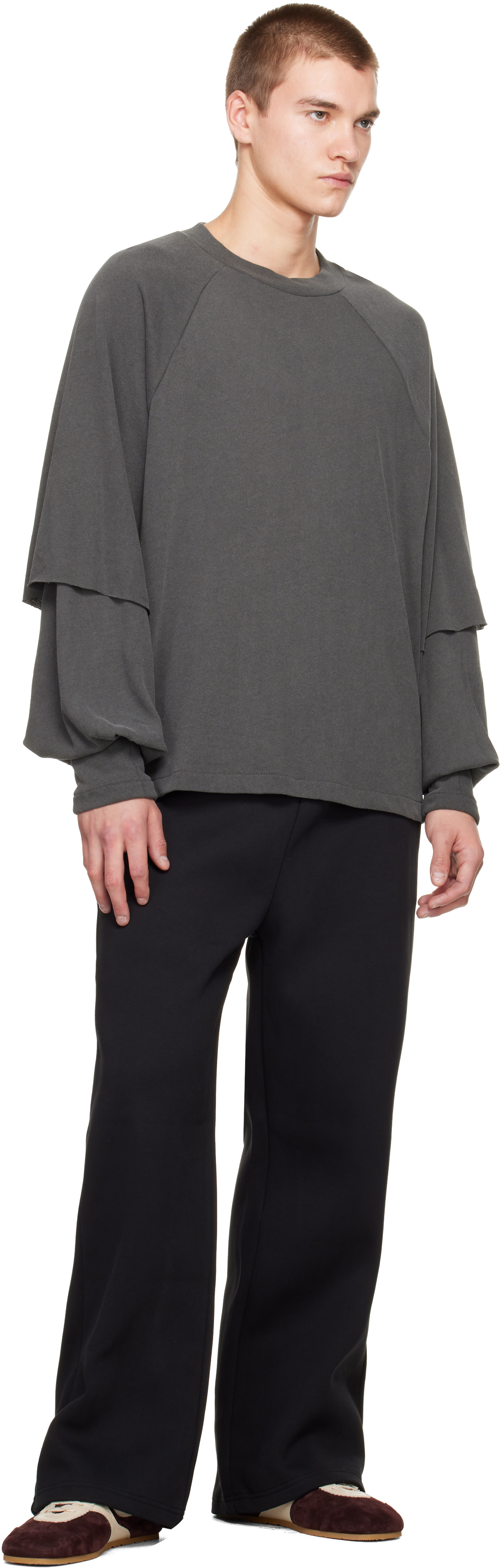 Seventh - Black V2 Stacks Sweatpants