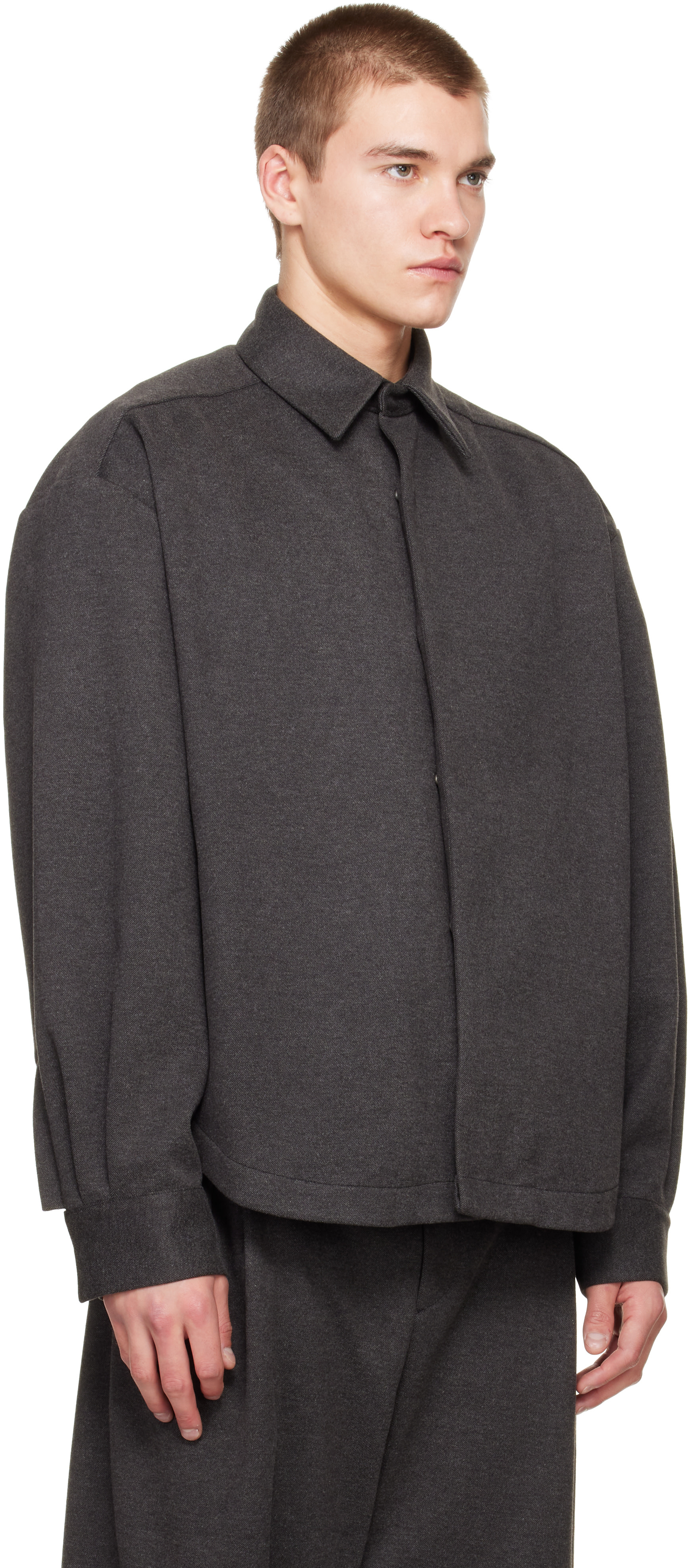 Seventh - Gray M5 Oxford Shirt