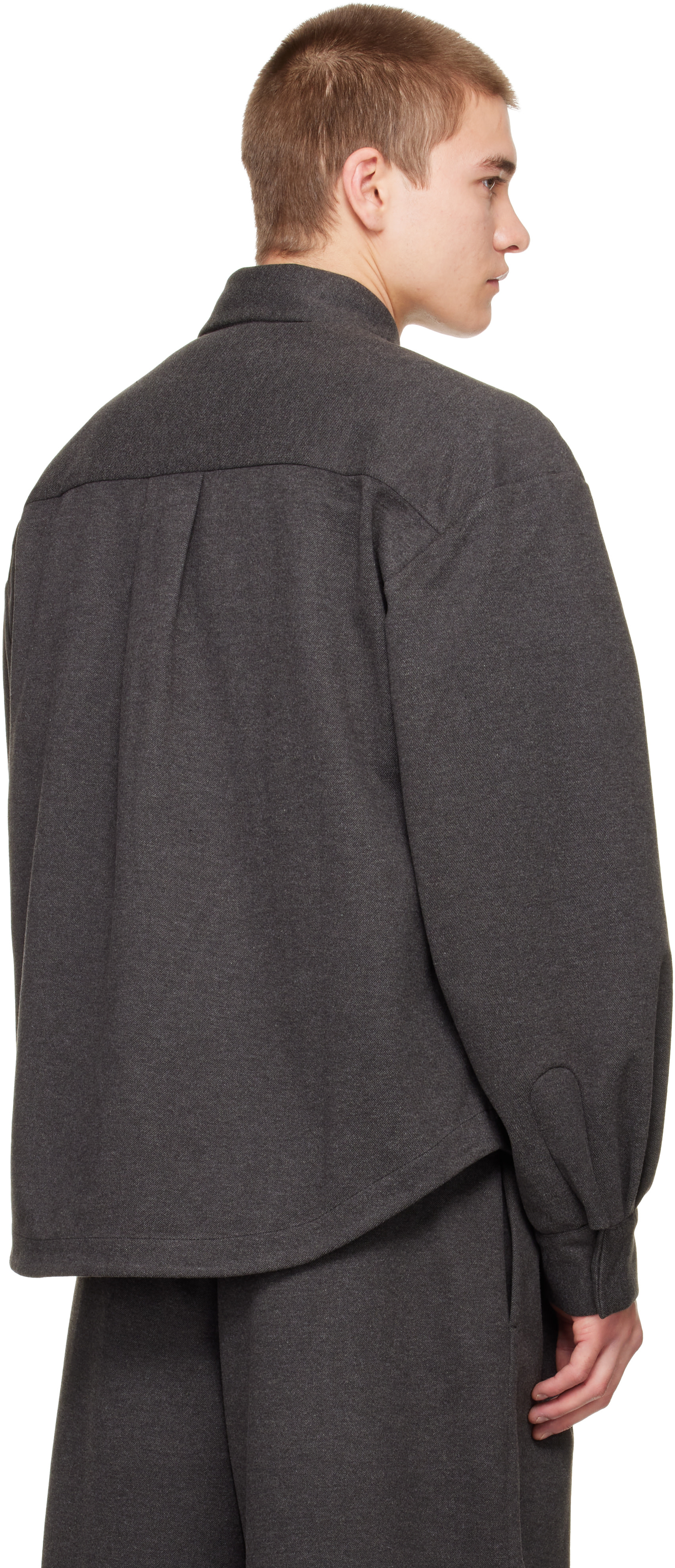 Seventh - Gray M5 Oxford Shirt