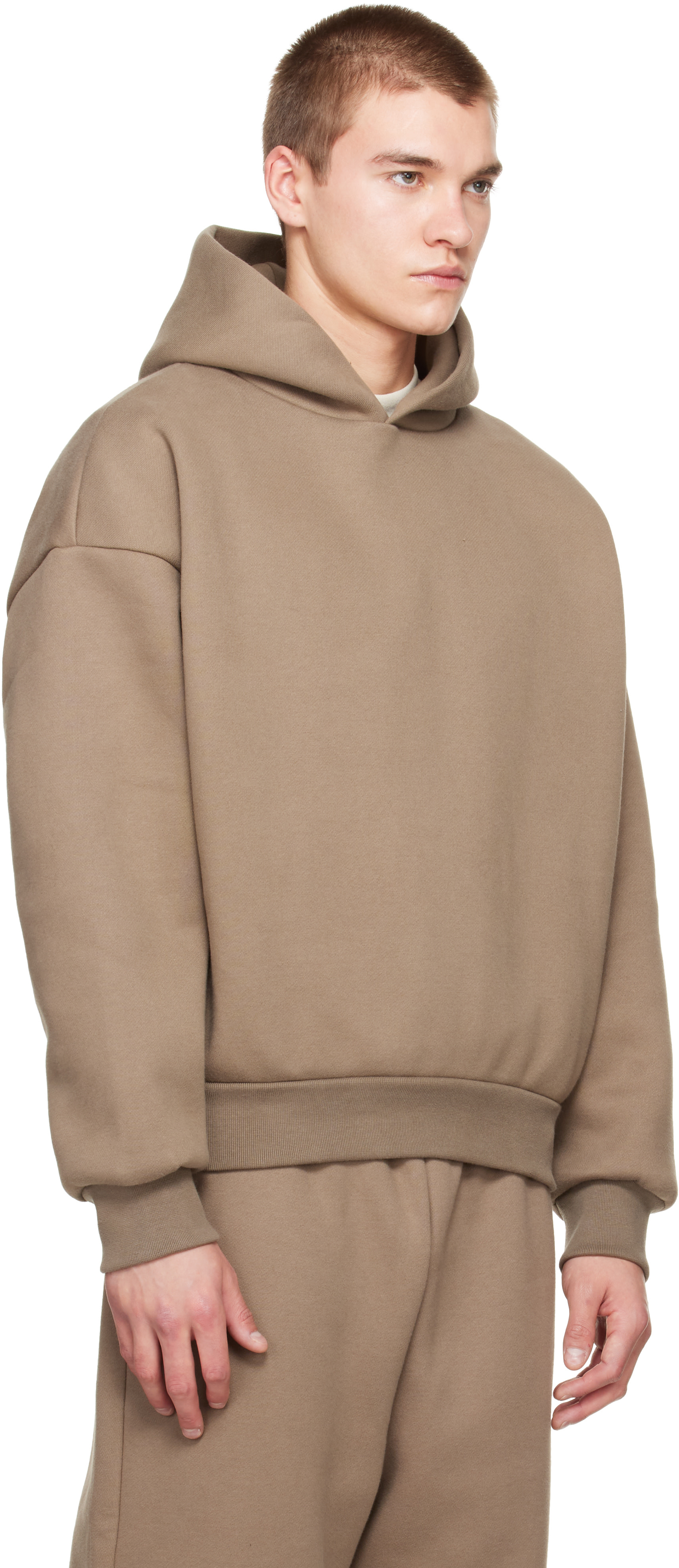Seventh - Pull à capuche V2 taupe
