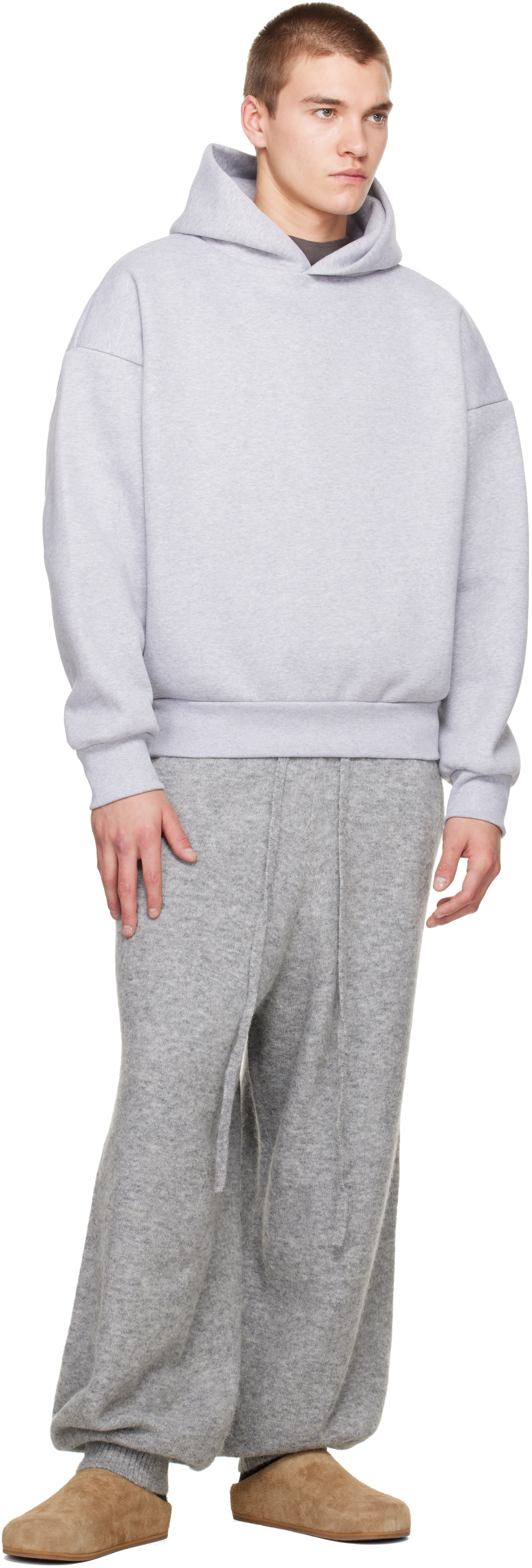 Seventh - Pull à capuche V2 gris