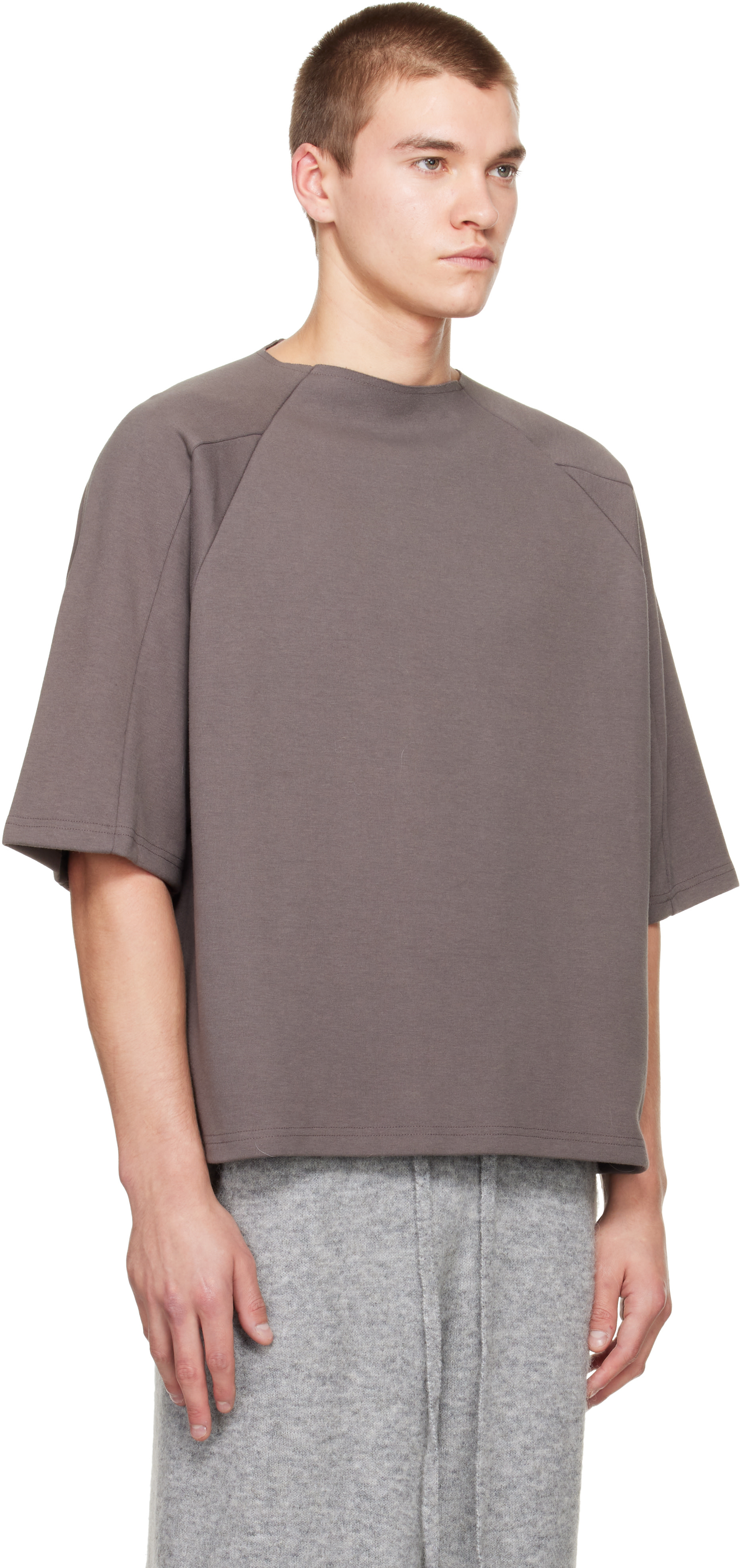 Seventh - Brown Box Cut T-shirt