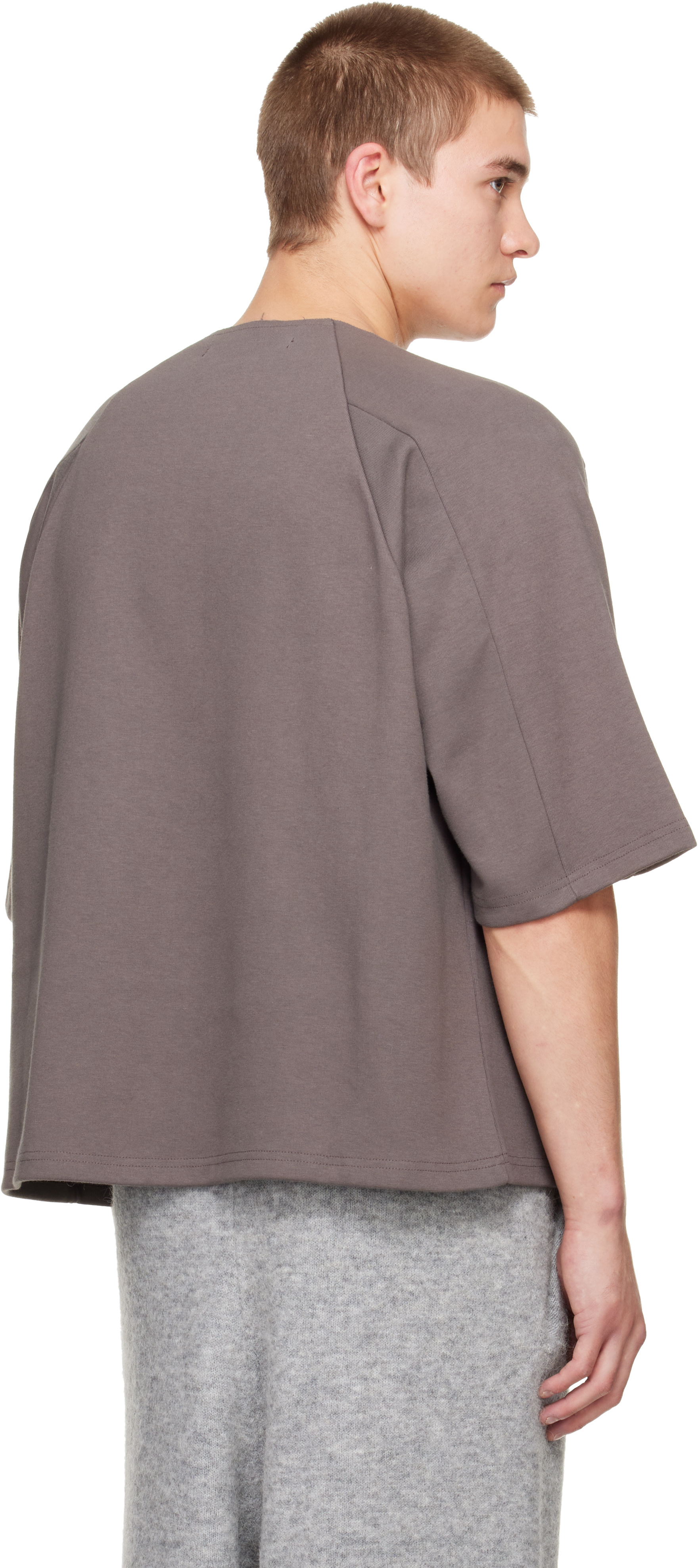 Seventh - Brown Box Cut T-shirt