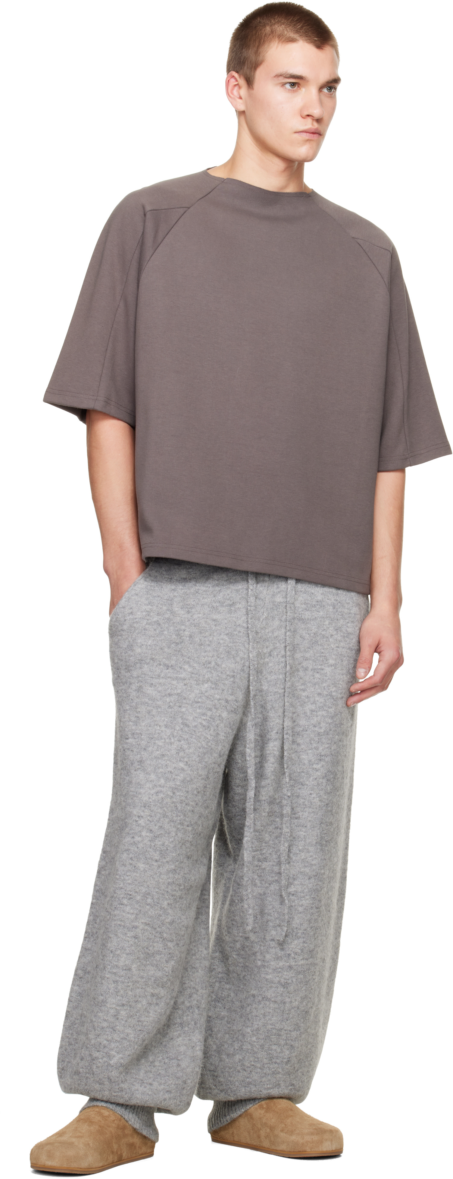 Seventh - Brown Box Cut T-shirt