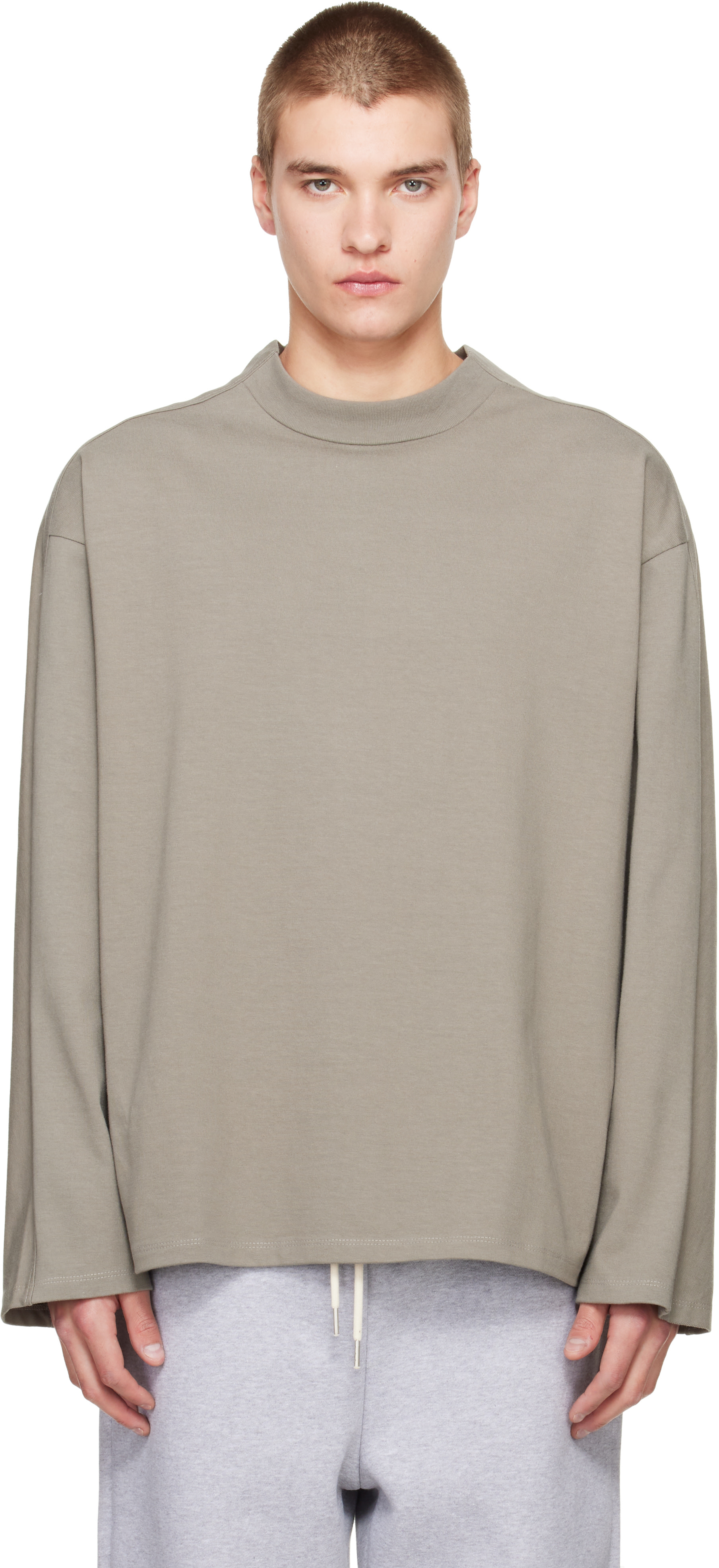 Seventh - Gray D7 Studio Long Sleeve T-Shirt