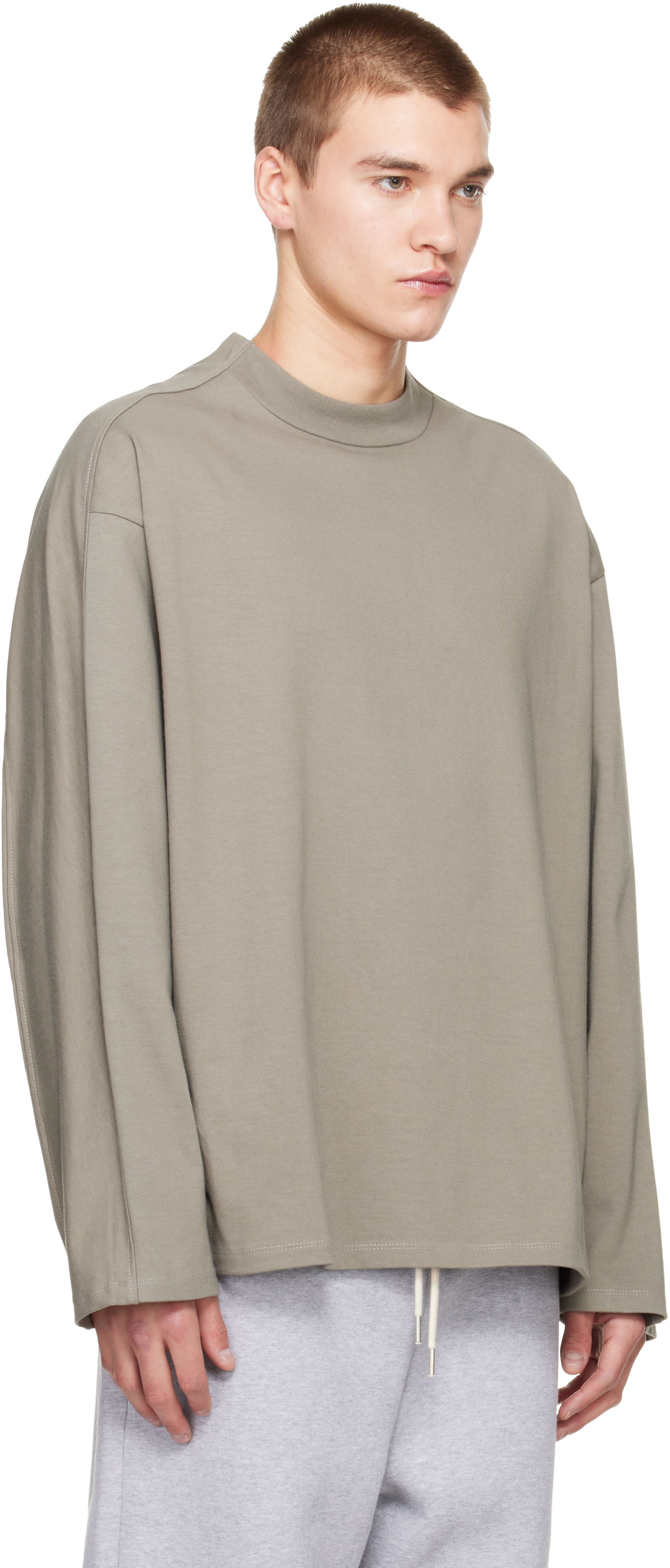 Seventh - Gray D7 Studio Long Sleeve T-Shirt