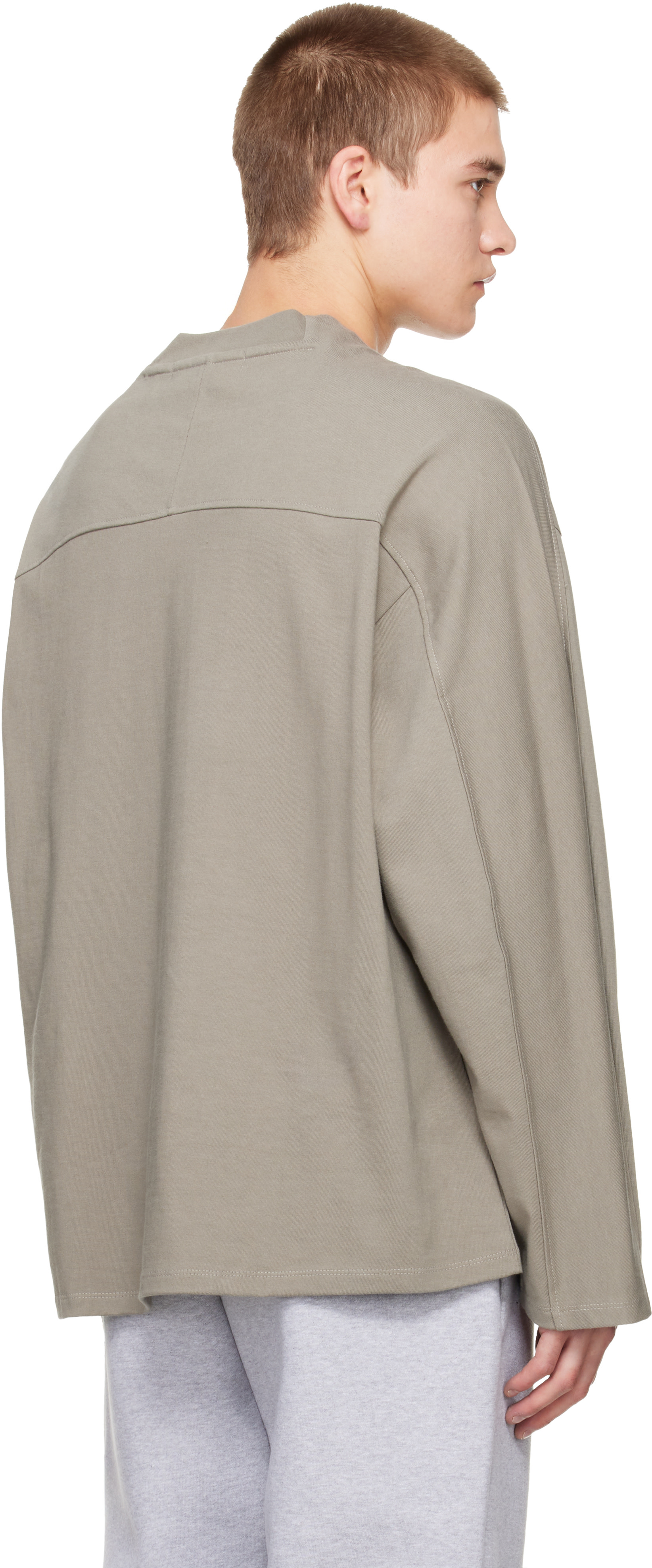 Seventh - Gray D7 Studio Long Sleeve T-Shirt