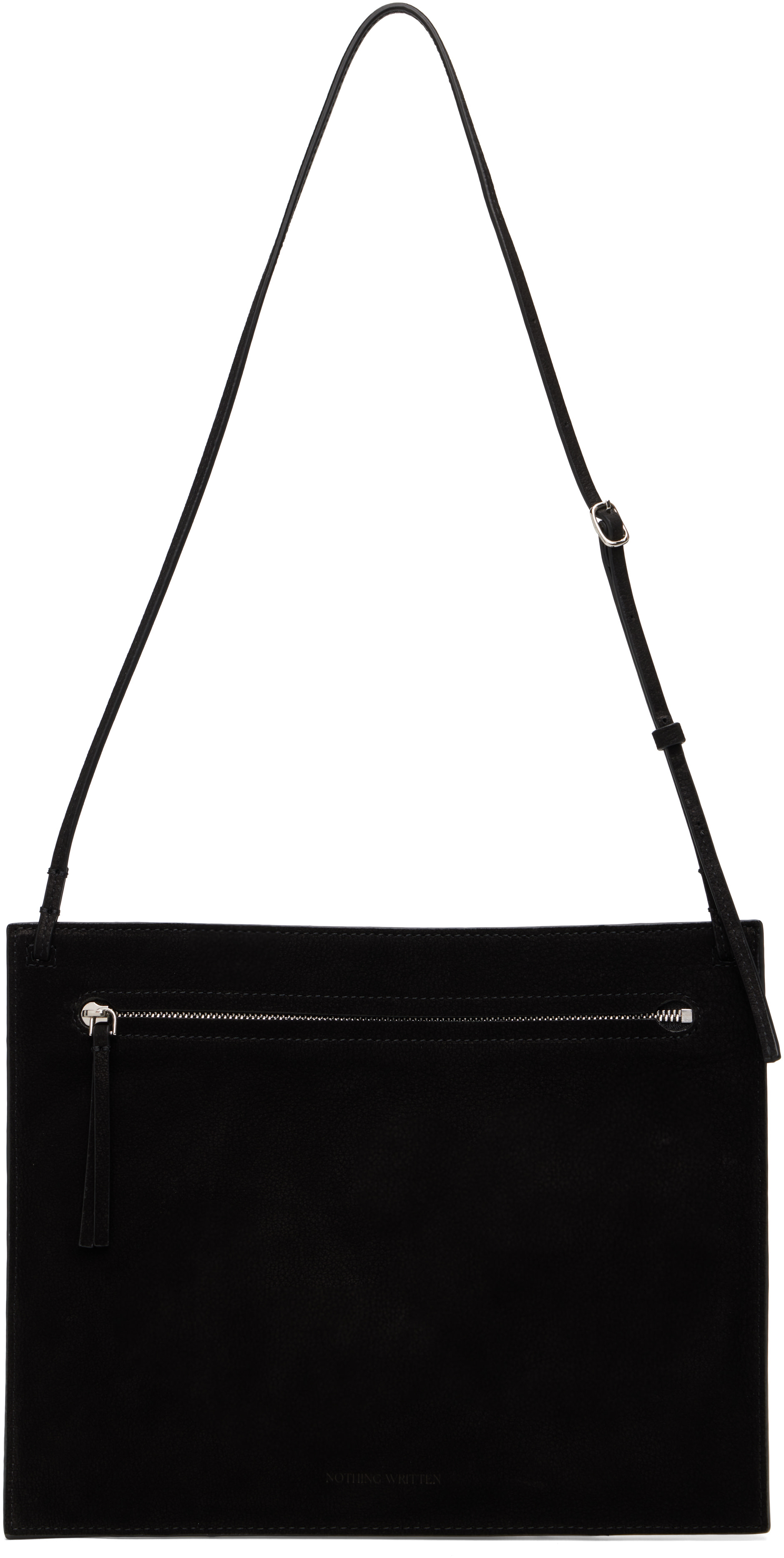Nothing Written: Black Neaf Nubuck Bag | SSENSE
