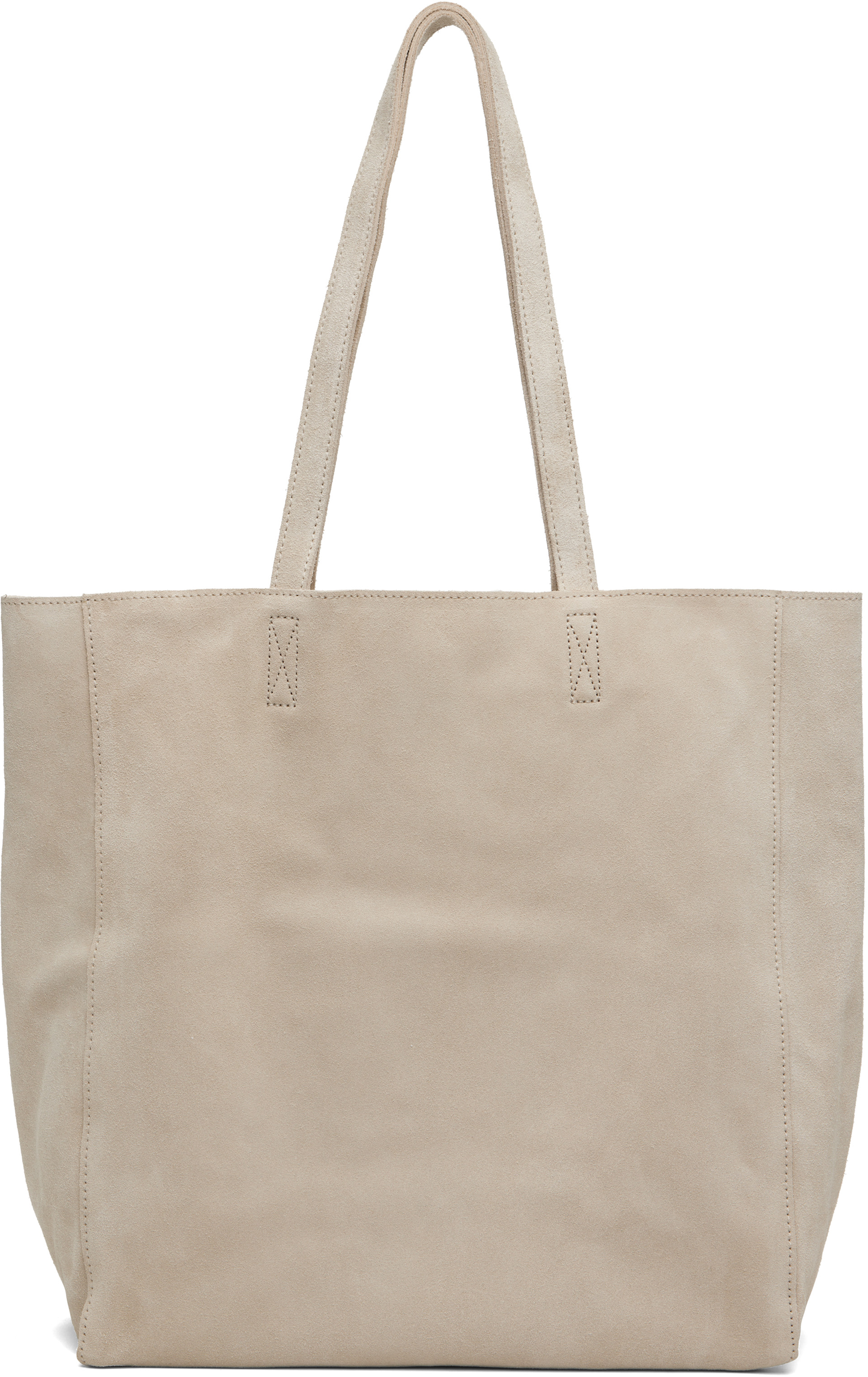 Nothing Written - Cabas Cou beige en suède