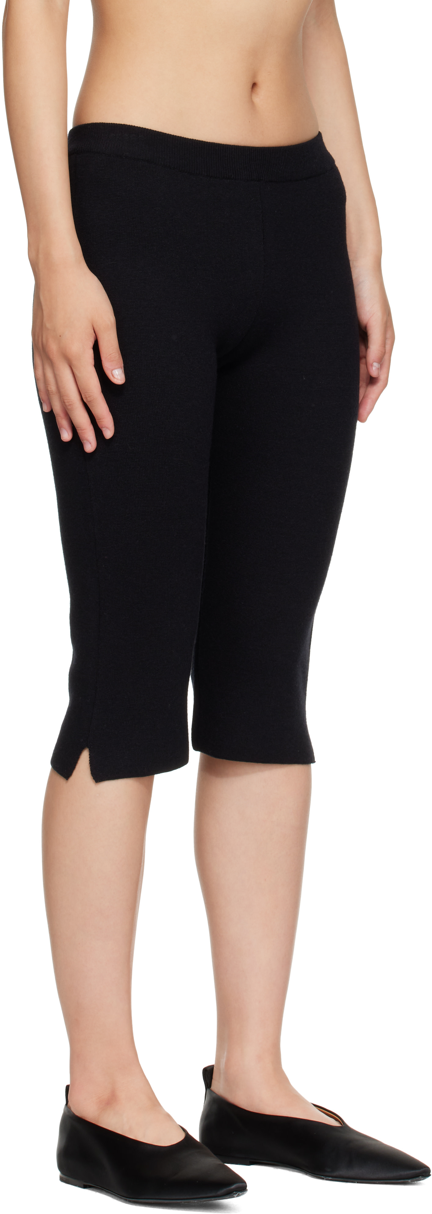 Nothing Written - Capri noir en laine