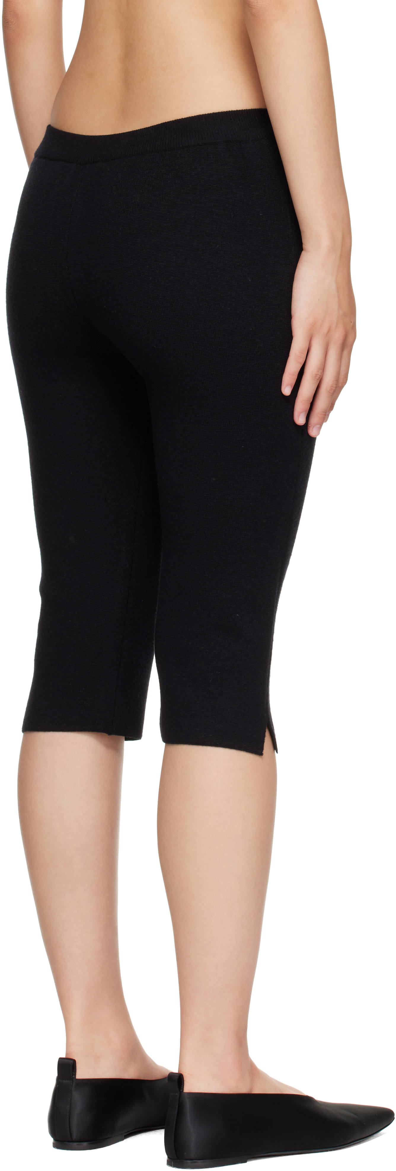 Nothing Written - Capri noir en laine
