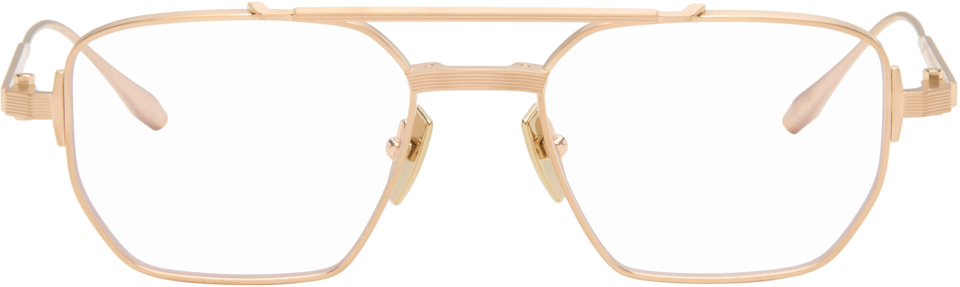 Akoni - Lunettes Proteus RX dorées