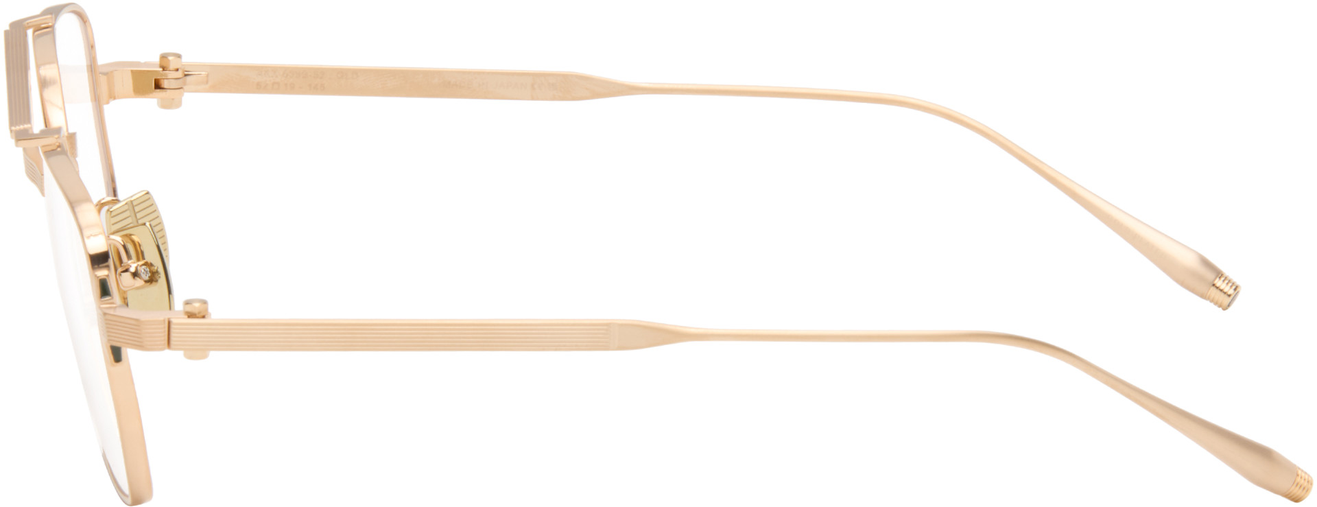 Akoni - Lunettes Proteus RX dorées