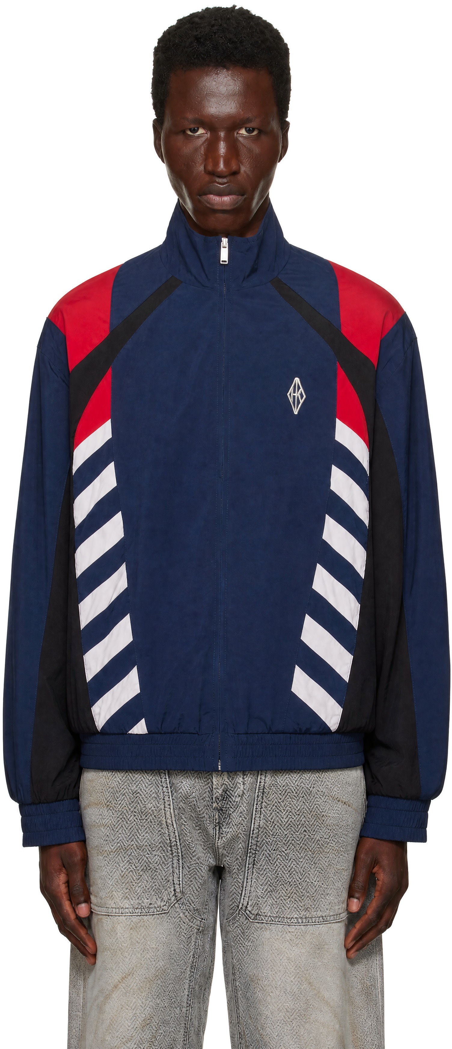 Han Kjobenhavn - Navy Retro Track Jacket