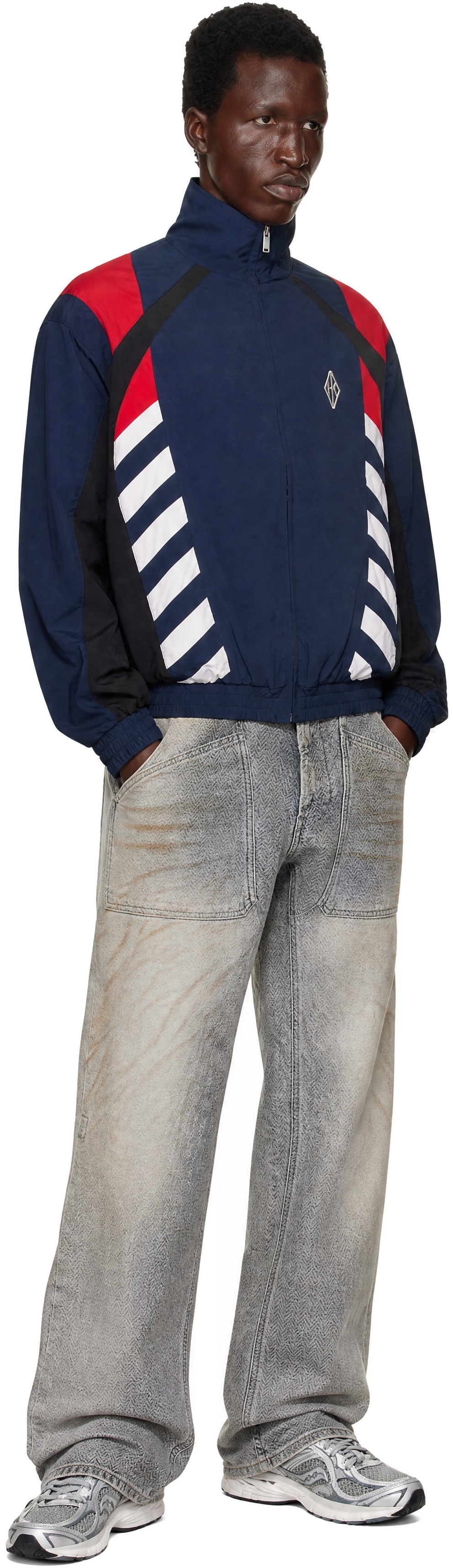 Han Kjobenhavn - Navy Retro Track Jacket