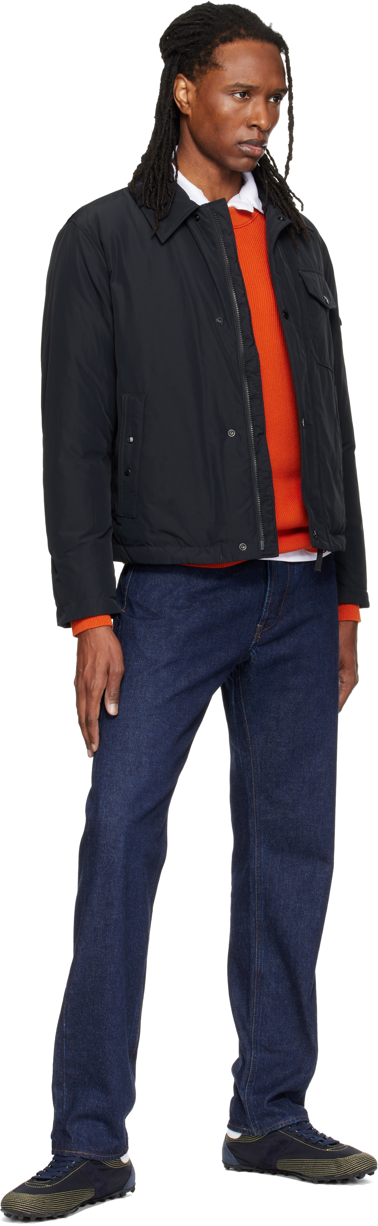 Stone Island - Black 4100022 Micro Reps Down Jacket
