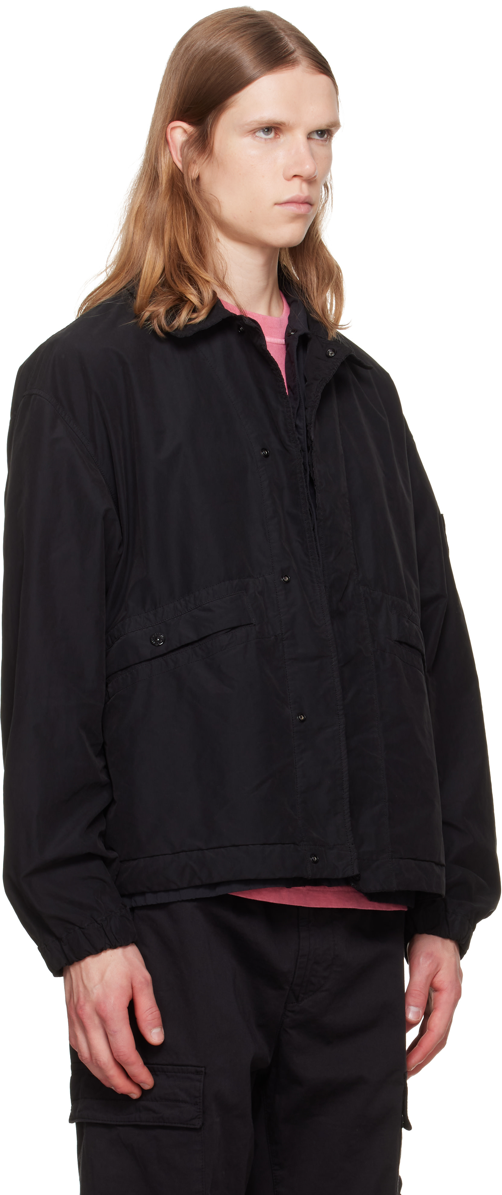 Stone Island - Black David Light-TC Jacket