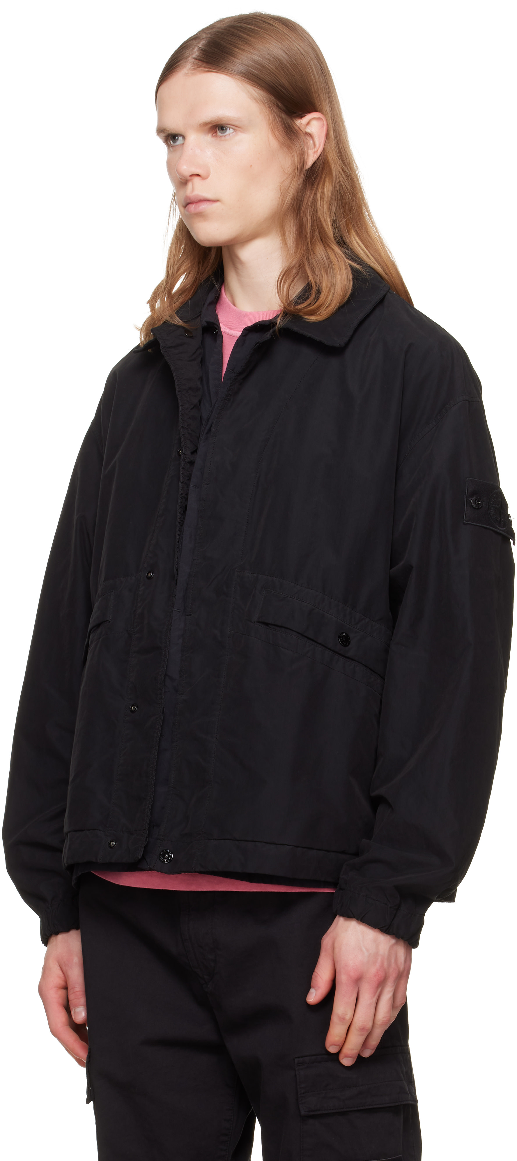 Stone Island - Black David Light-TC Jacket