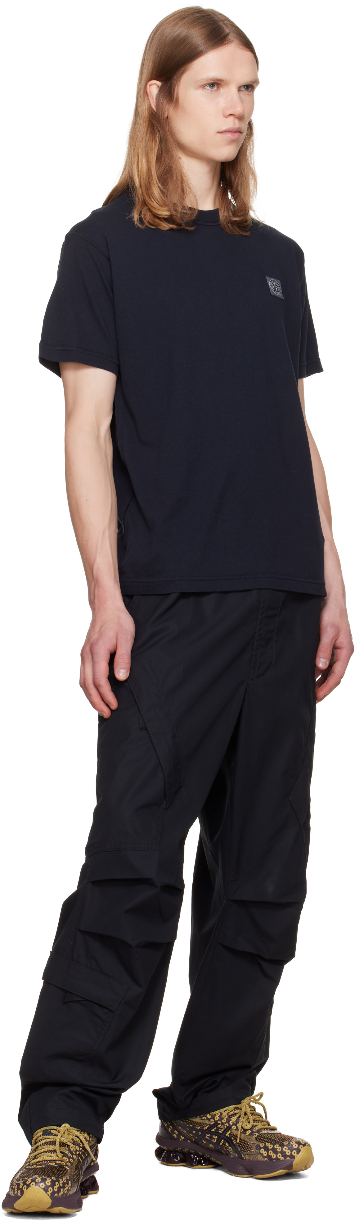 Stone Island: ブラック 3100022 All-Weather Ghost コットン