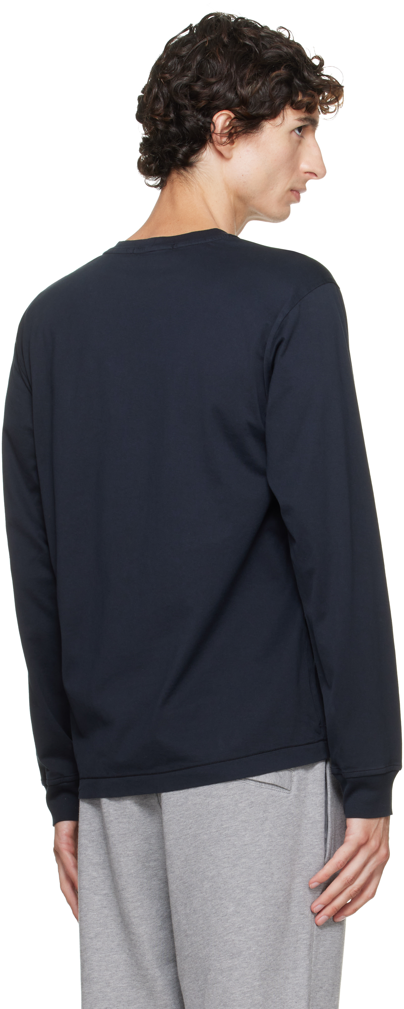 Stone Island: Navy 2100031 60/2 Cotton Jersey T-shirt | SSENSE