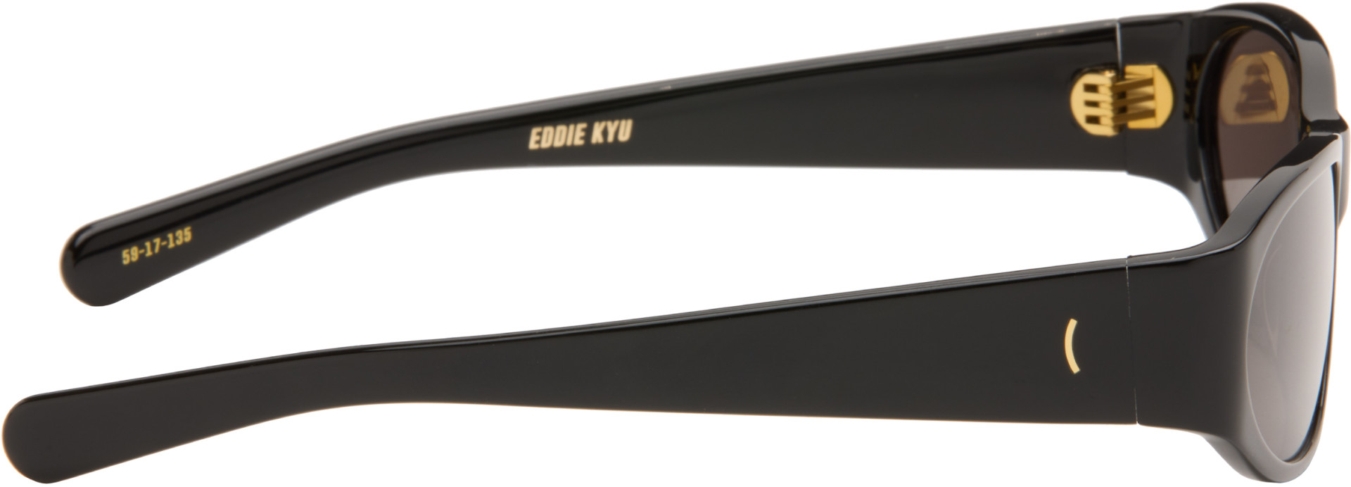 FLATLIST EYEWEAR: Black Eddie KYU Sunglasses | SSENSE United Kingdom