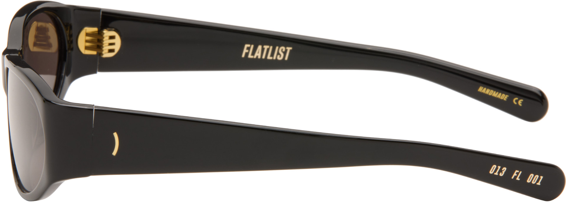 FLATLIST EYEWEAR: ブラック Eddie KYU サングラス | SSENSE 日本