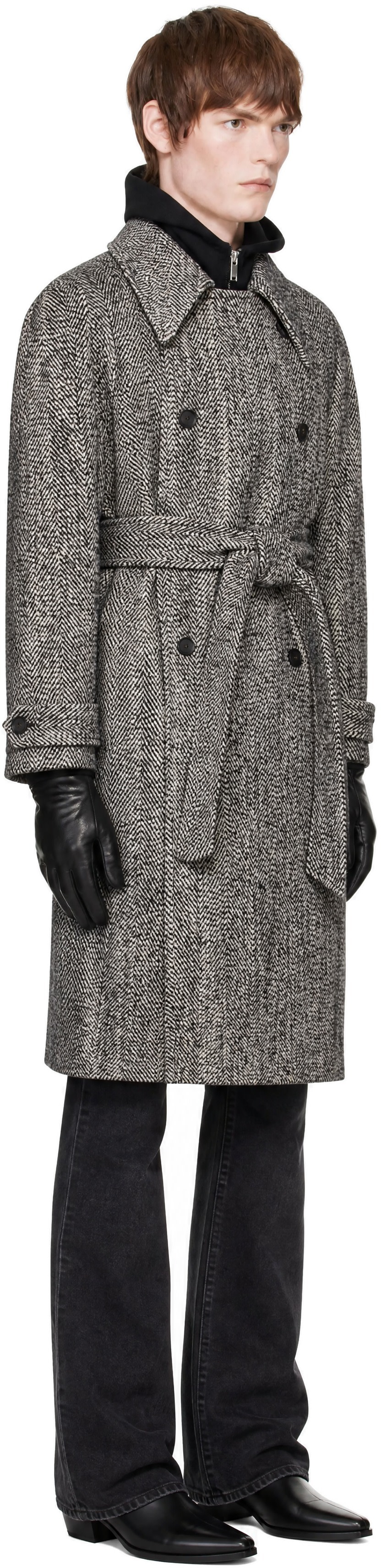 EGONlab - Gray Structured Coat